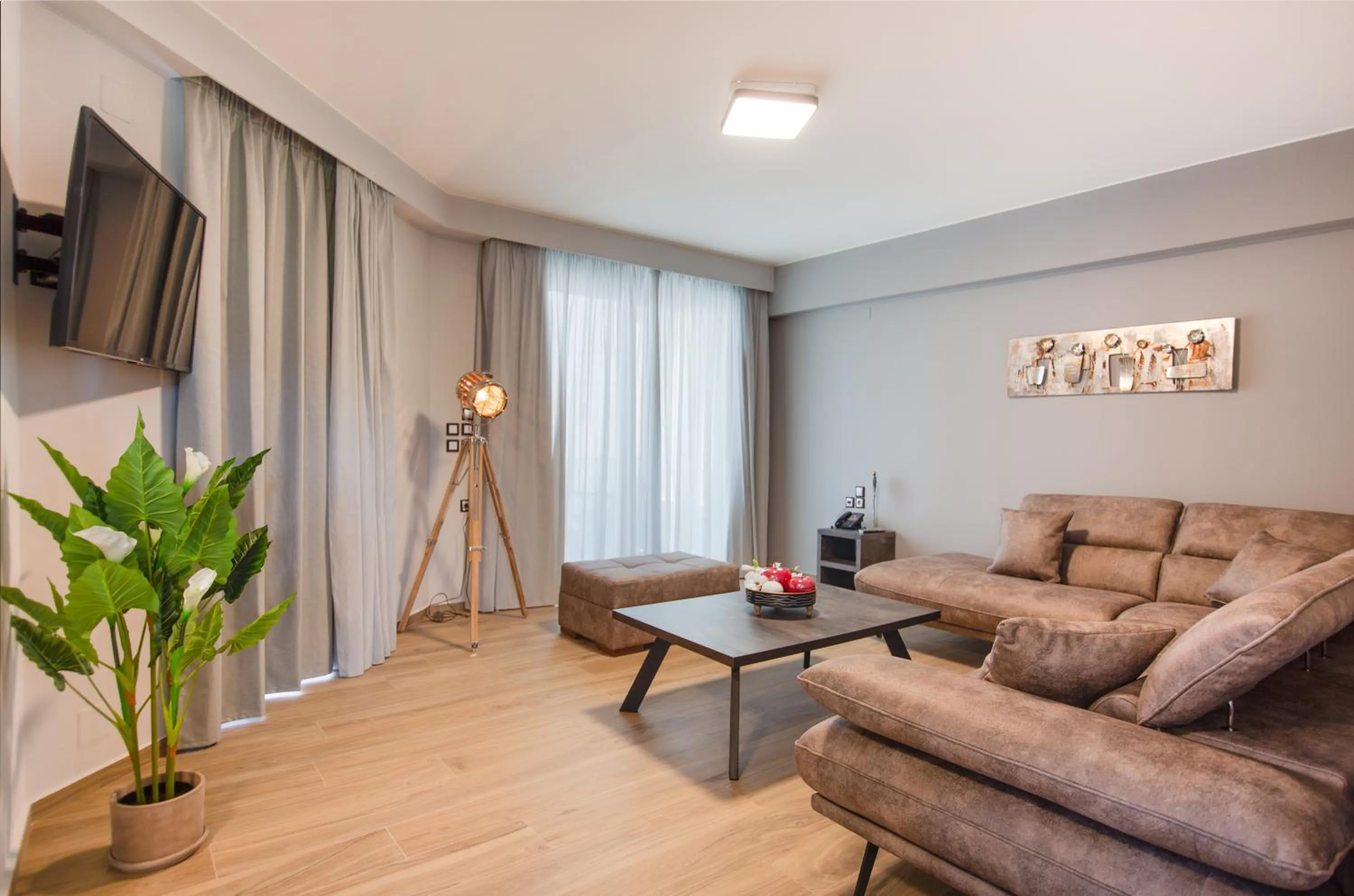 Living room in The Victoria Lefkada