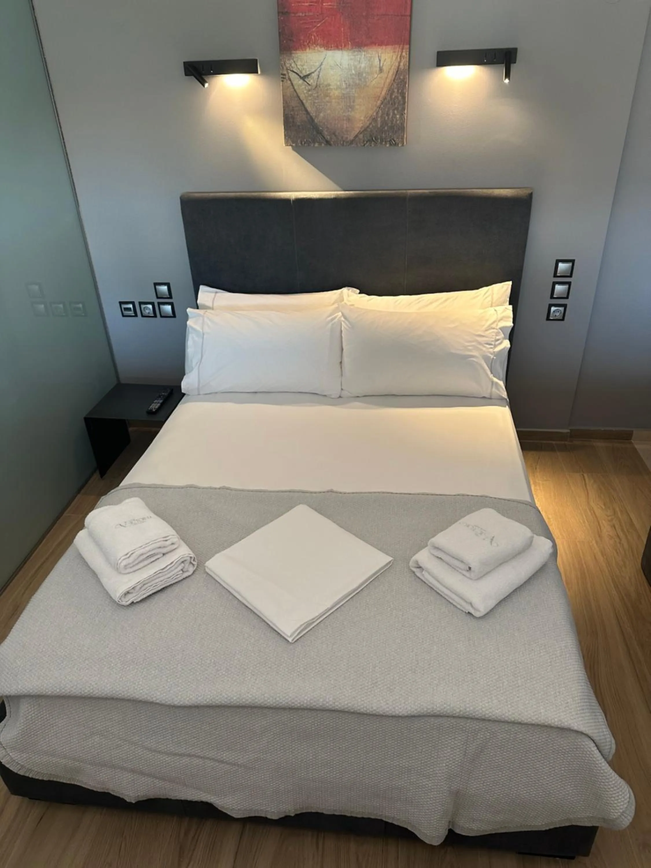 Bed in The Victoria Lefkada