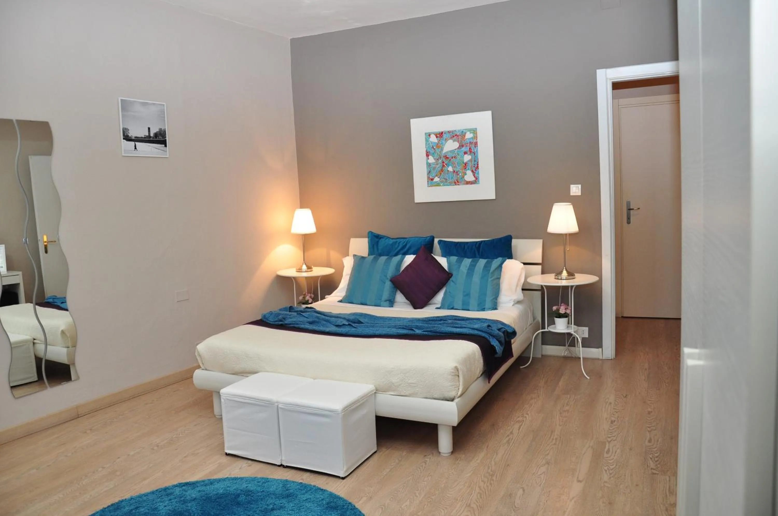 Photo of the whole room, Bed in At Home Bed and Breakfast