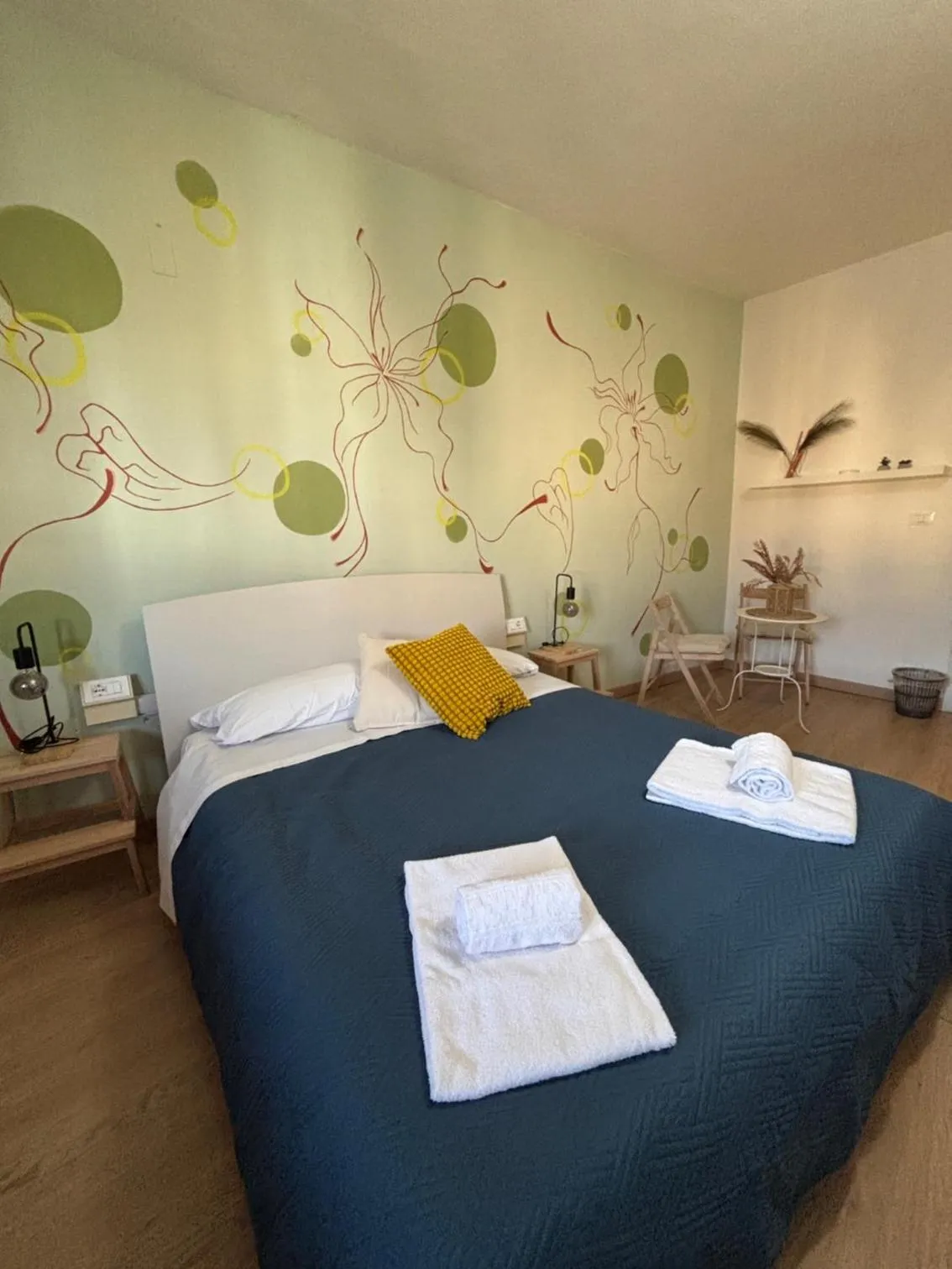 Bed in At Home Bed and Breakfast