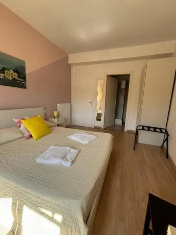 Bed in At Home Bed and Breakfast