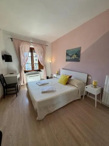 Bed in At Home Bed and Breakfast