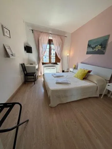 Bed in At Home Bed and Breakfast