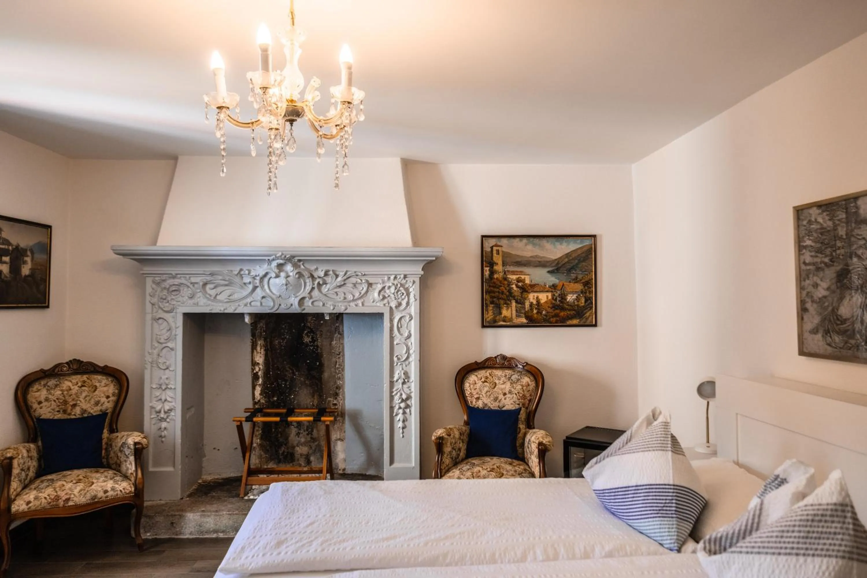 Decorative detail, Bed in Guesthouse Arosio B&B