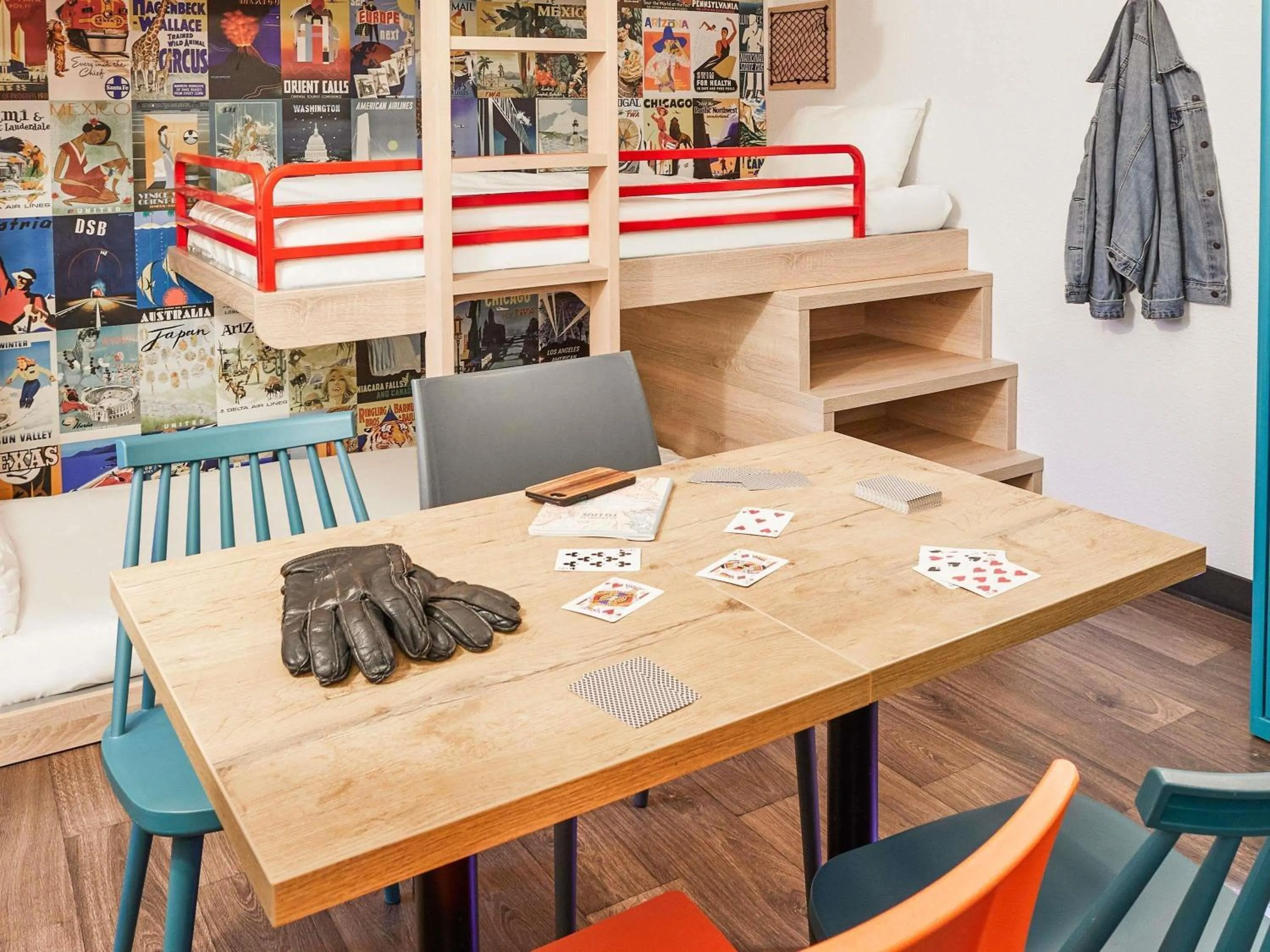 Bedroom in hotelF1 Chilly Mazarin les Champarts