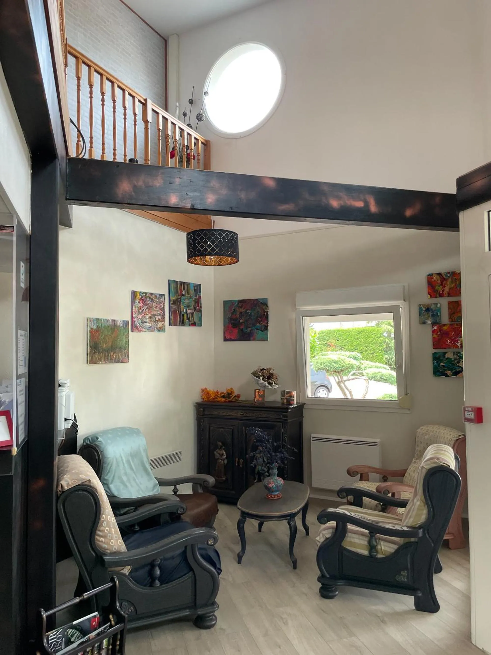 Living room in Eqynox Hotel