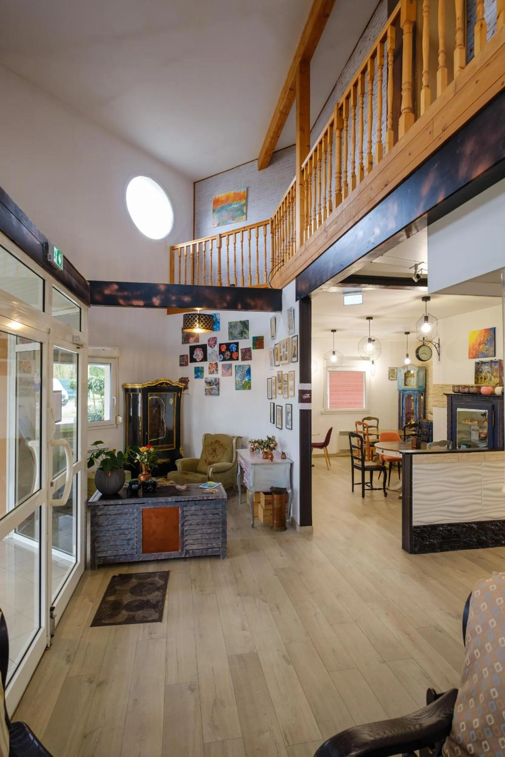 Lobby or reception in Eqynox Hotel