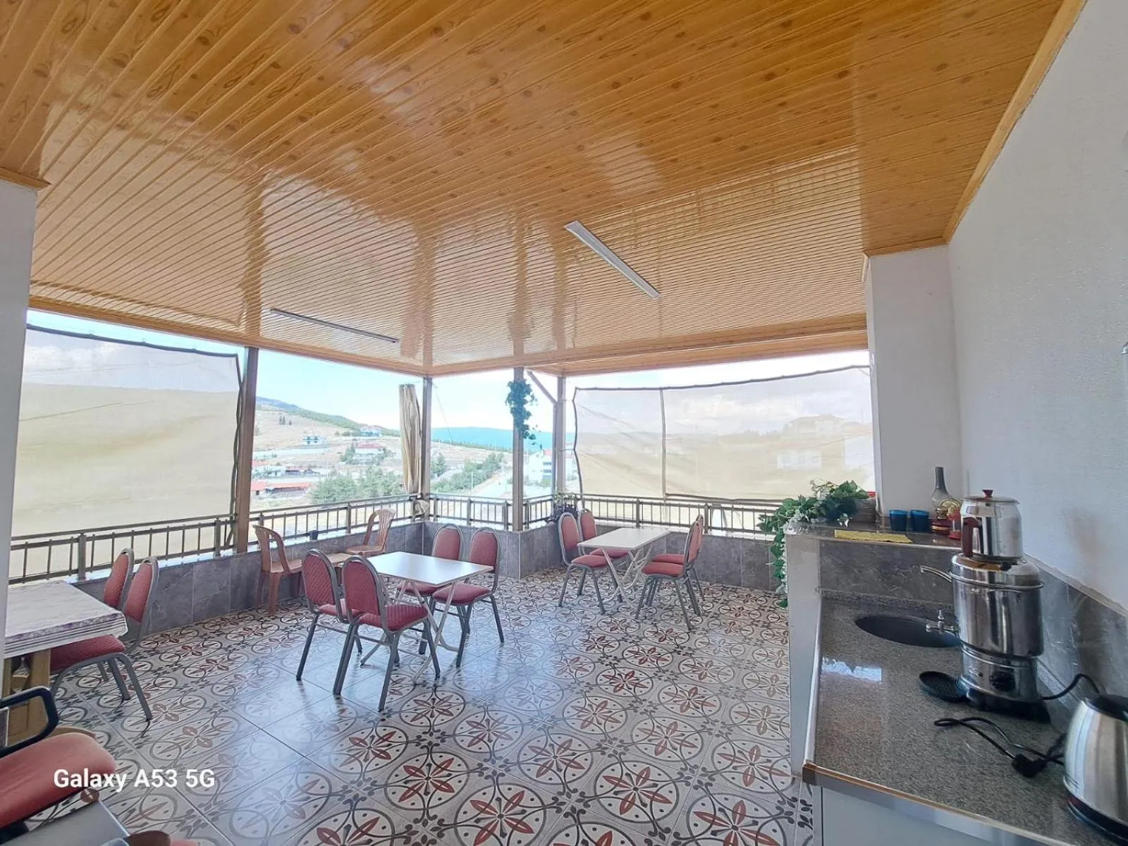 Balcony/Terrace in Salda Gölü Çeliköz Apart