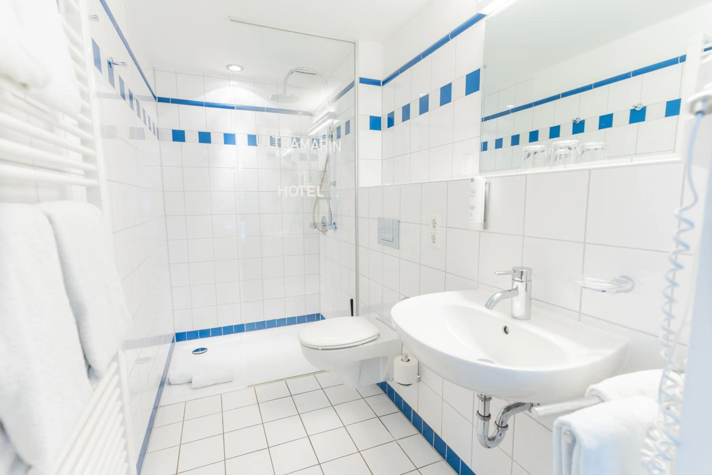 Bathroom in Bodensee Yachthotel Schattmaier