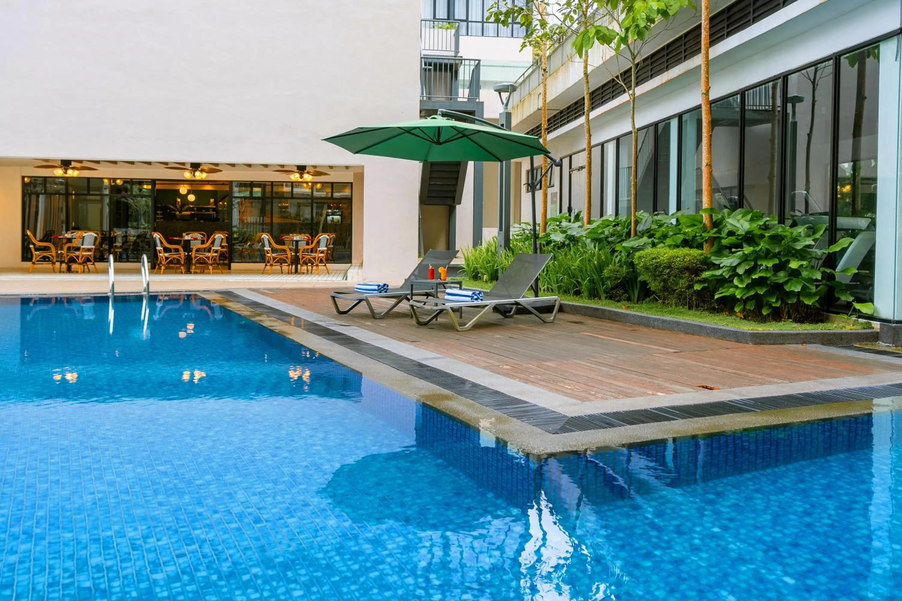 Swimming pool in SCAPES Hotel