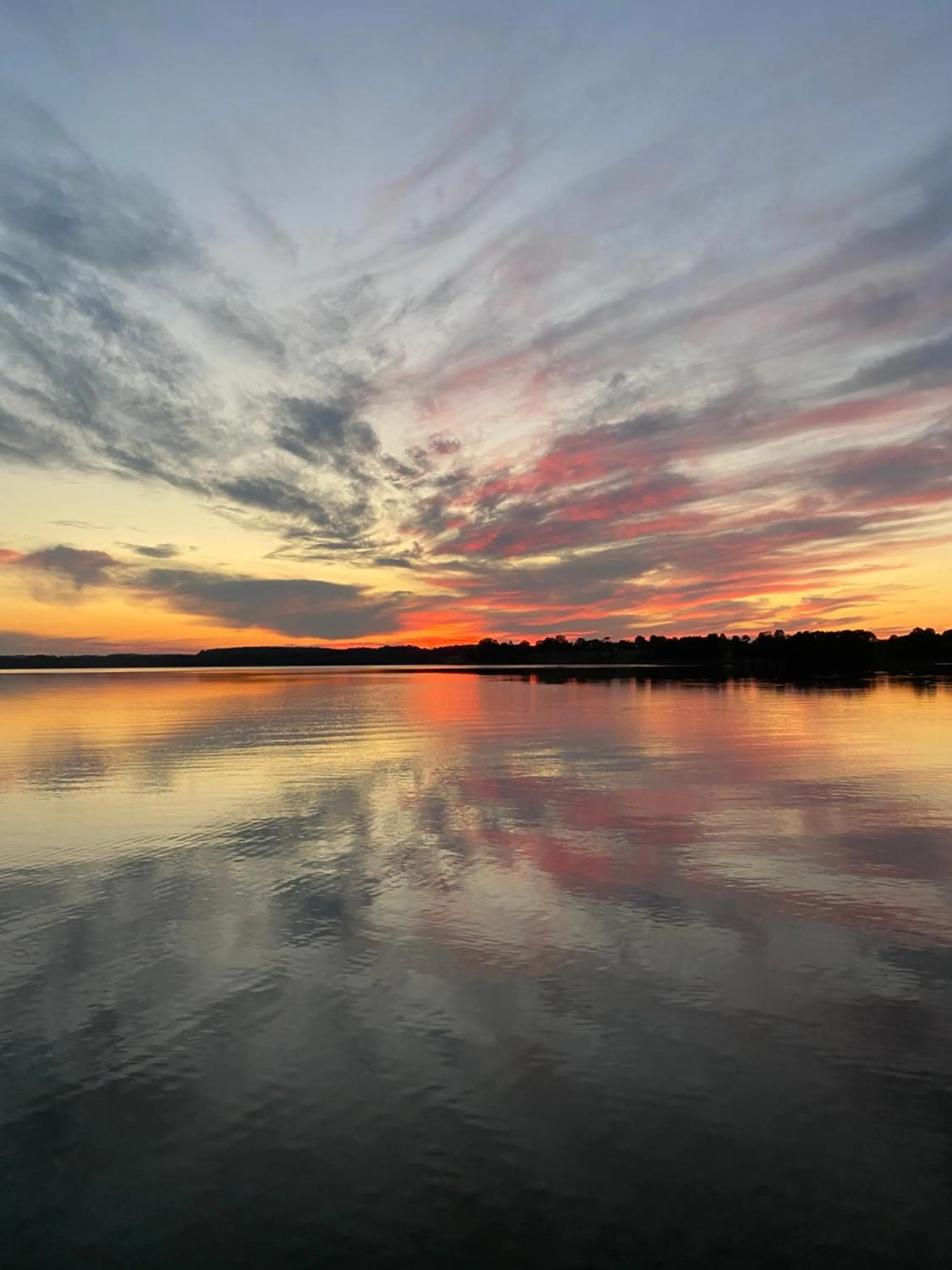 Sunset in Pensjonat Rybical