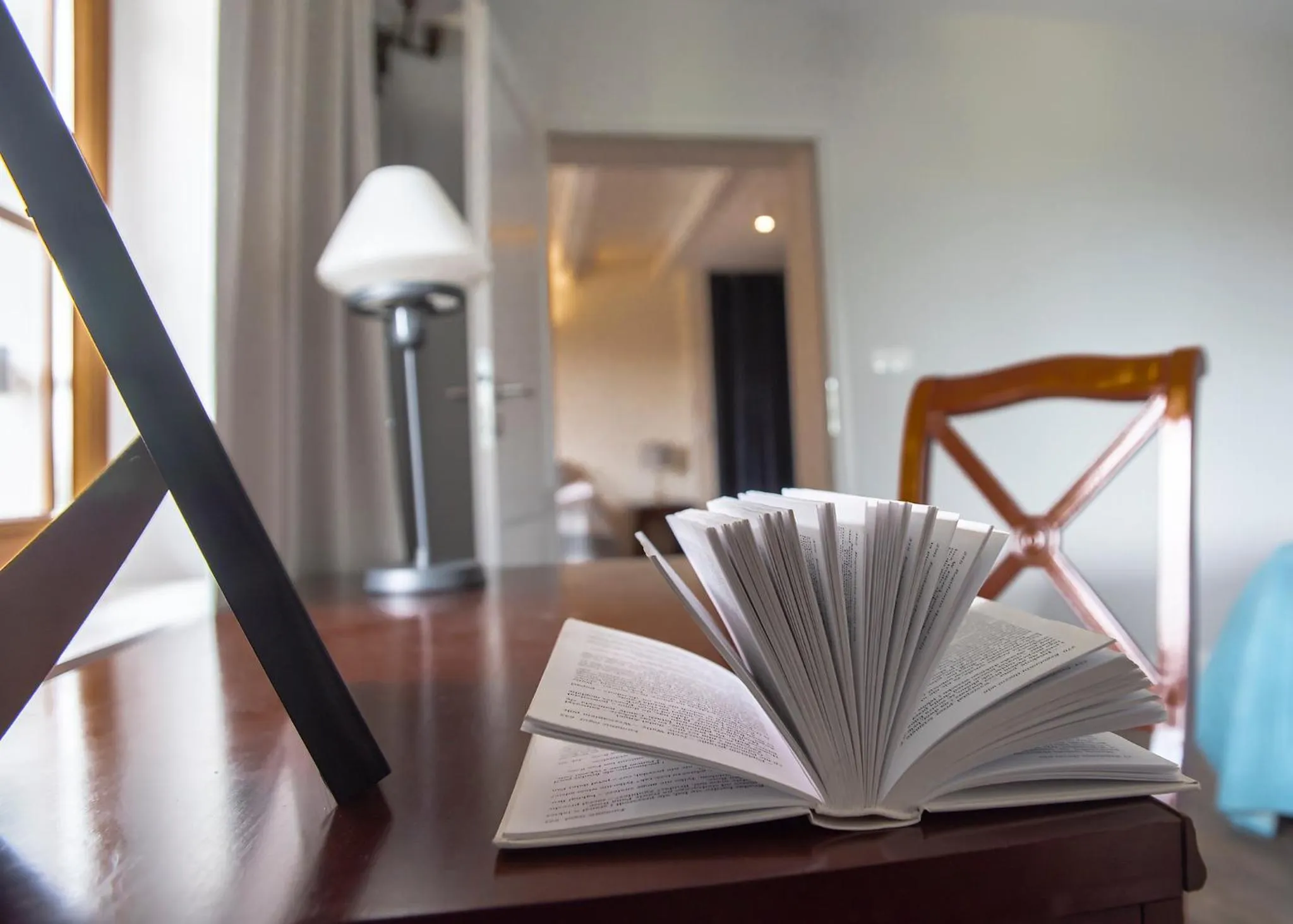 Library, Bed in Pensjonat Rybical