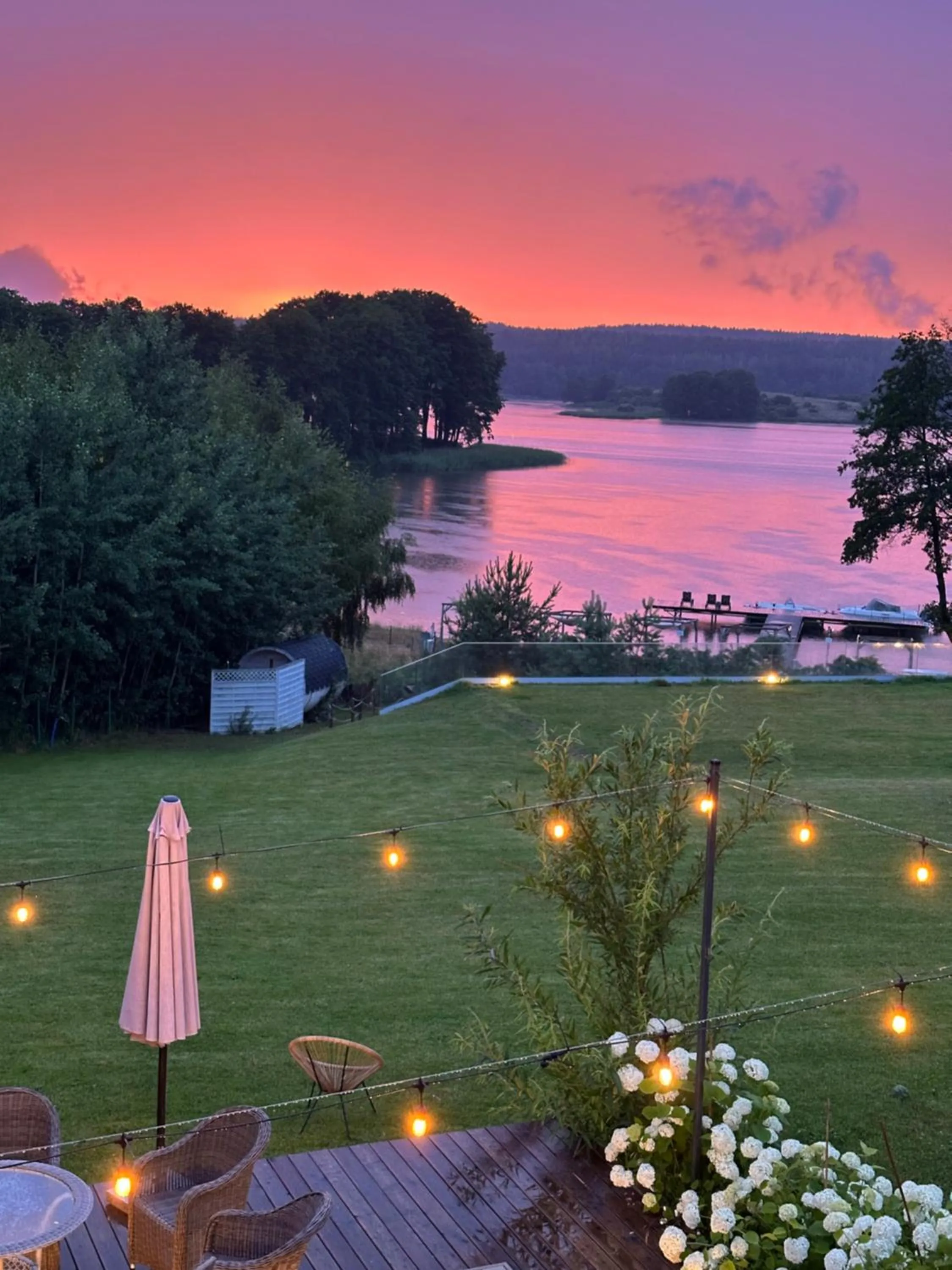 Lake view in Pensjonat Rybical