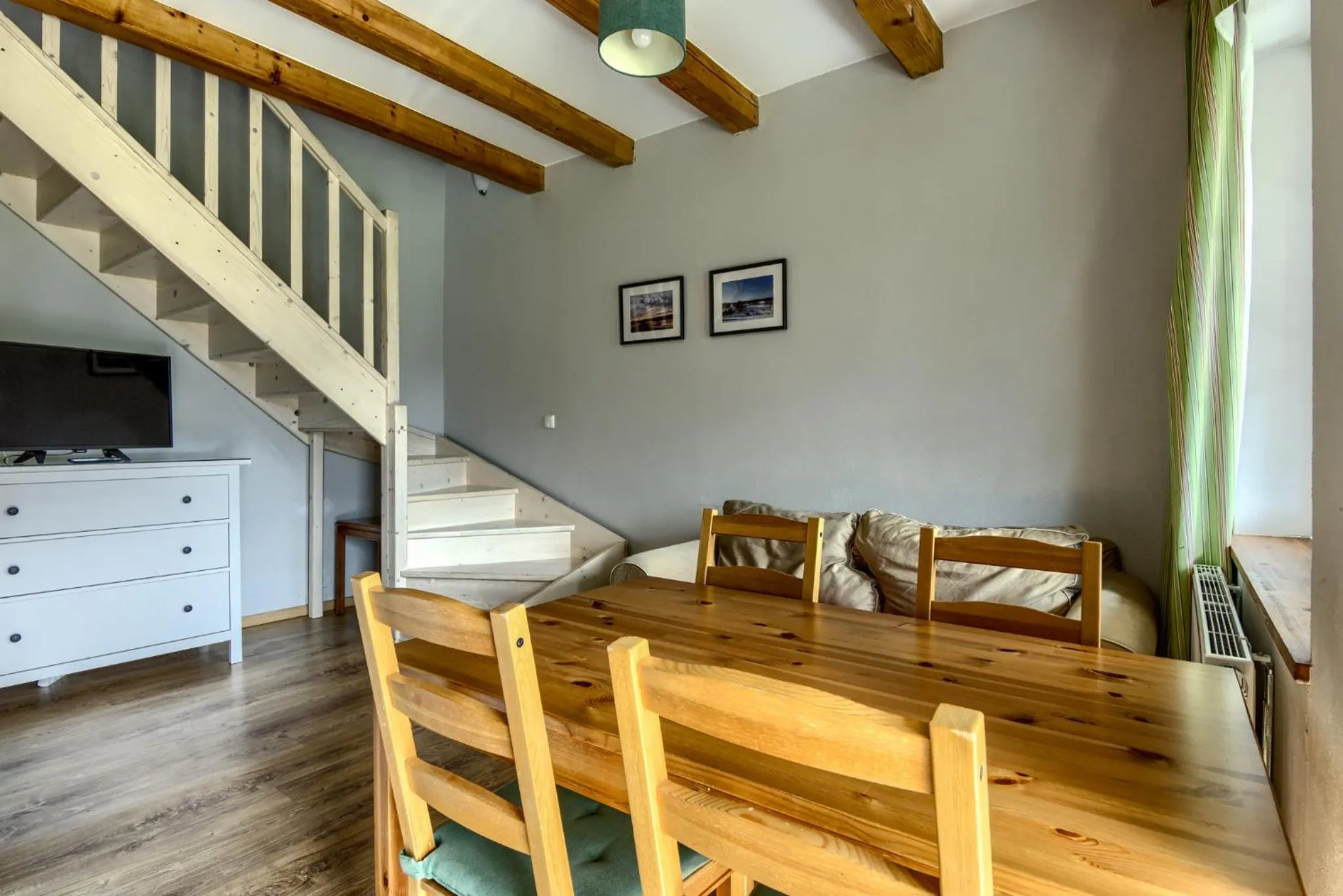 Seating area in Pensjonat Rybical