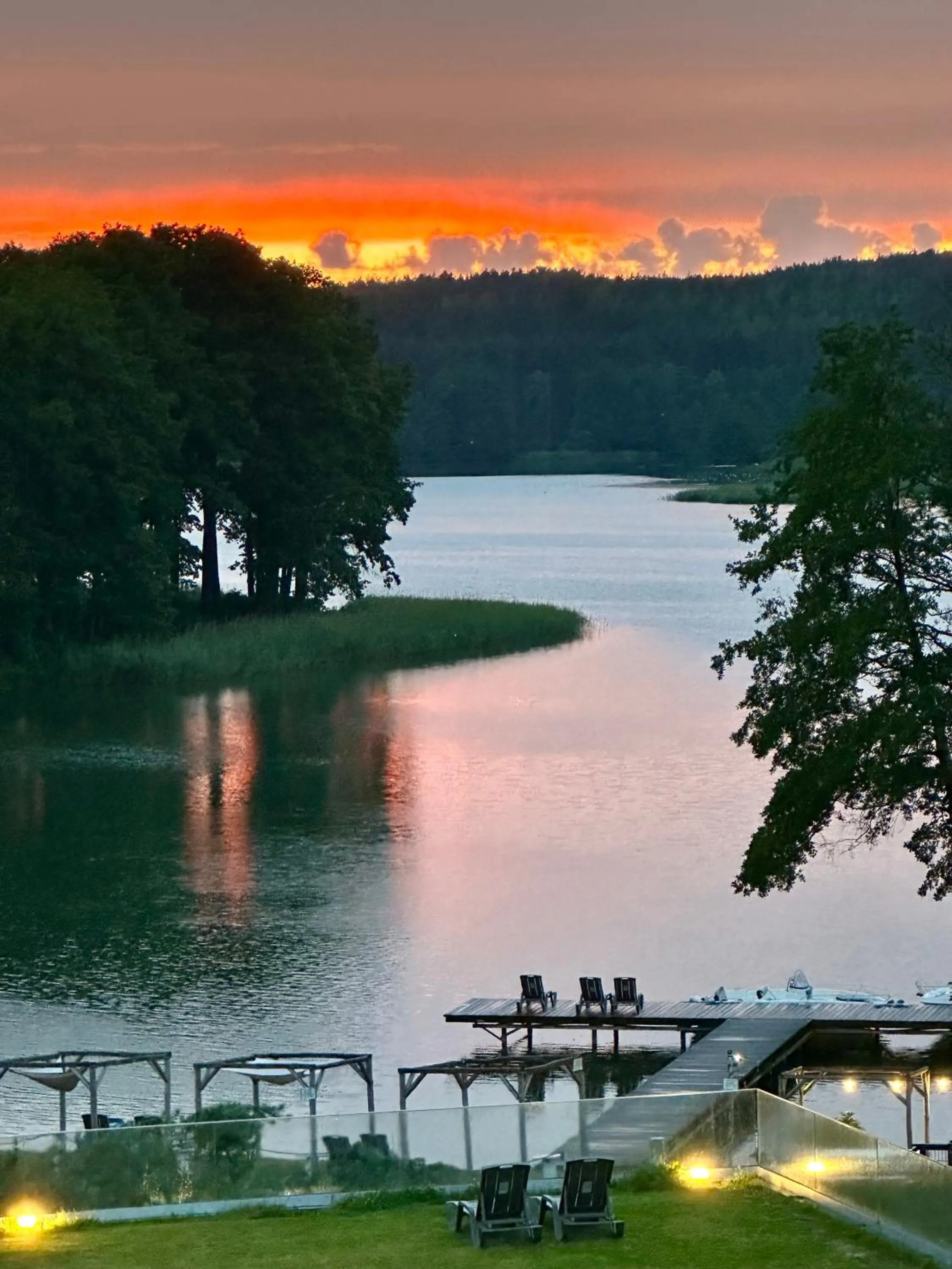 Lake view in Pensjonat Rybical