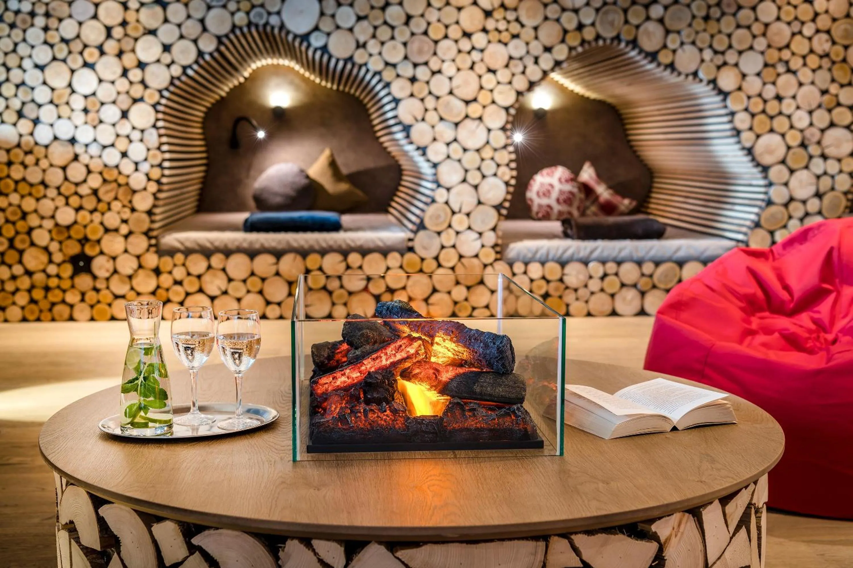 Spa and wellness centre/facilities in Das Stemp Wellnessresort 4 Sterne Superior