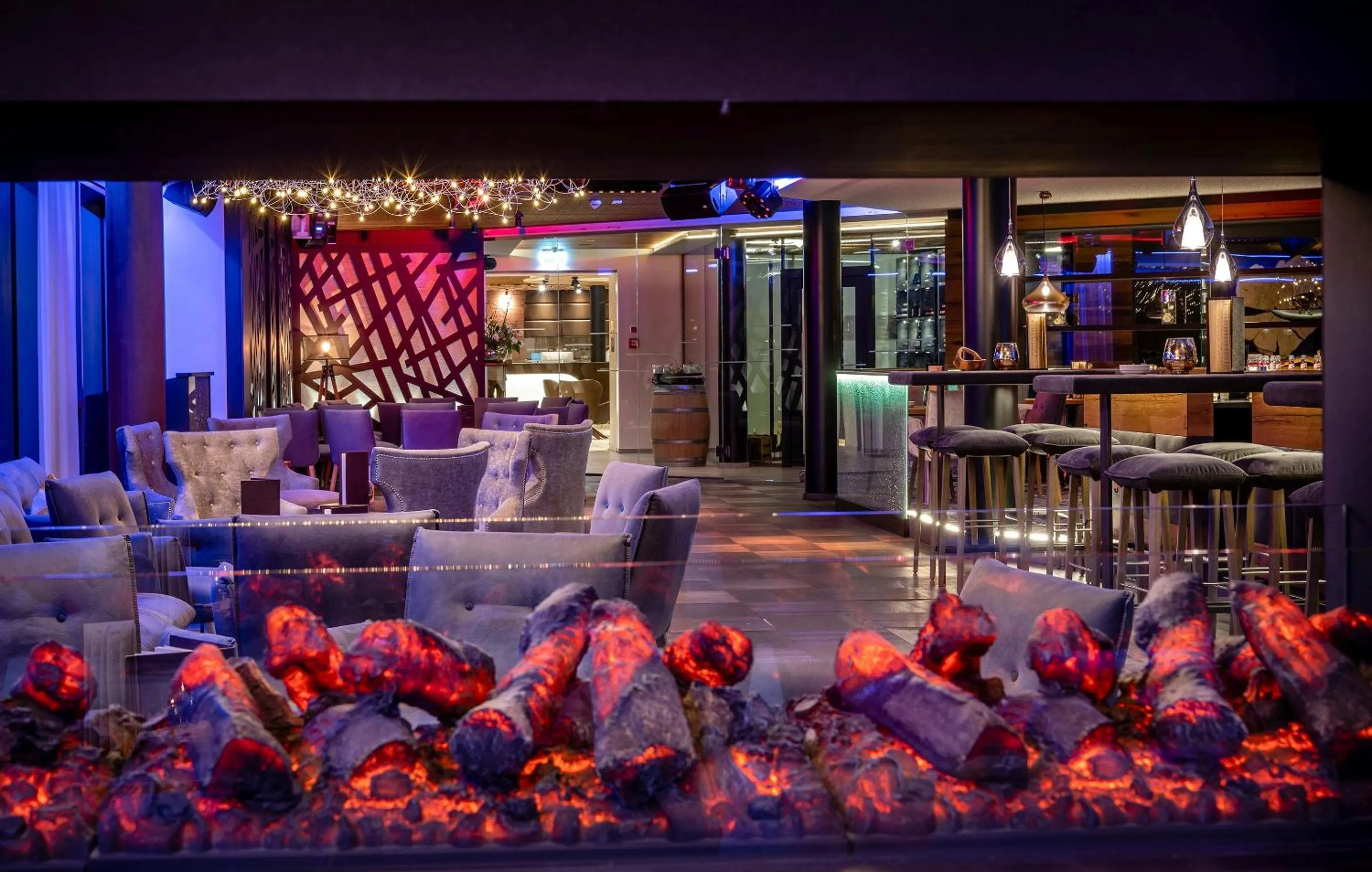 Lounge or bar in Das Stemp Wellnessresort 4 Sterne Superior