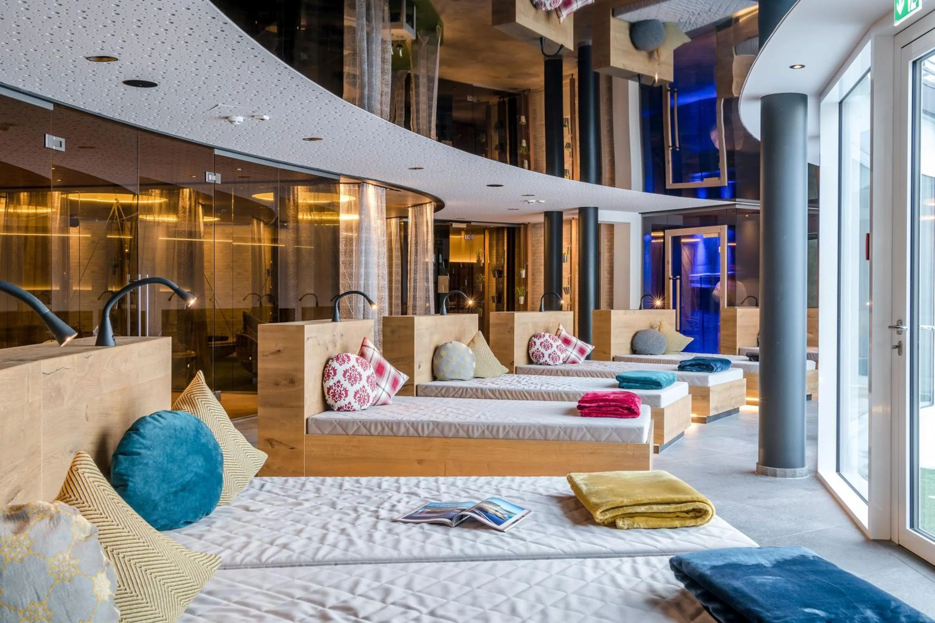 Spa and wellness centre/facilities in Das Stemp Wellnessresort 4 Sterne Superior