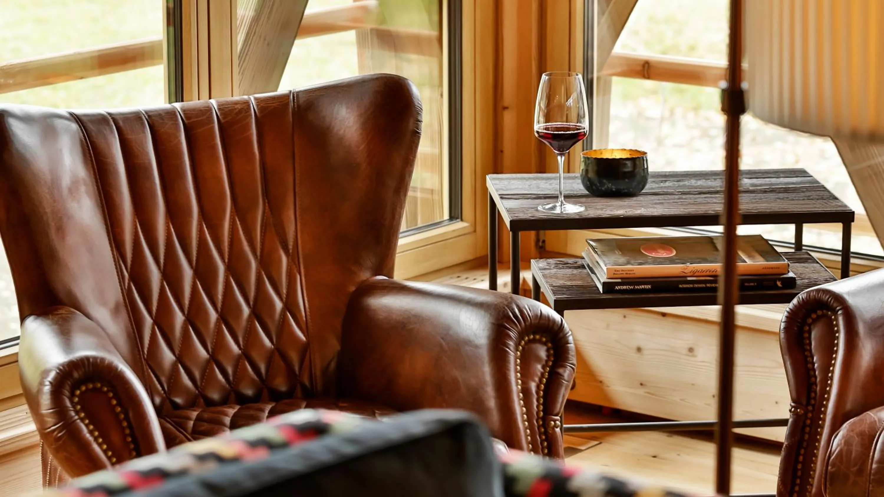 Lounge or bar in Relais & Châteaux Gut Steinbach Hotel Chalets SPA