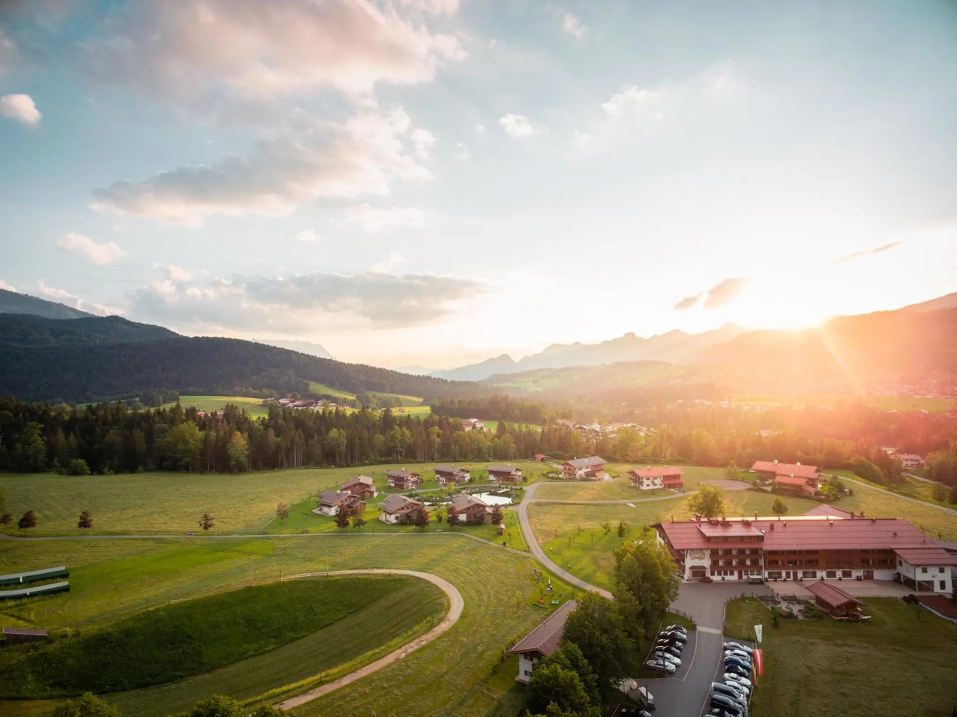 Spring in Relais & Châteaux Gut Steinbach Hotel Chalets SPA