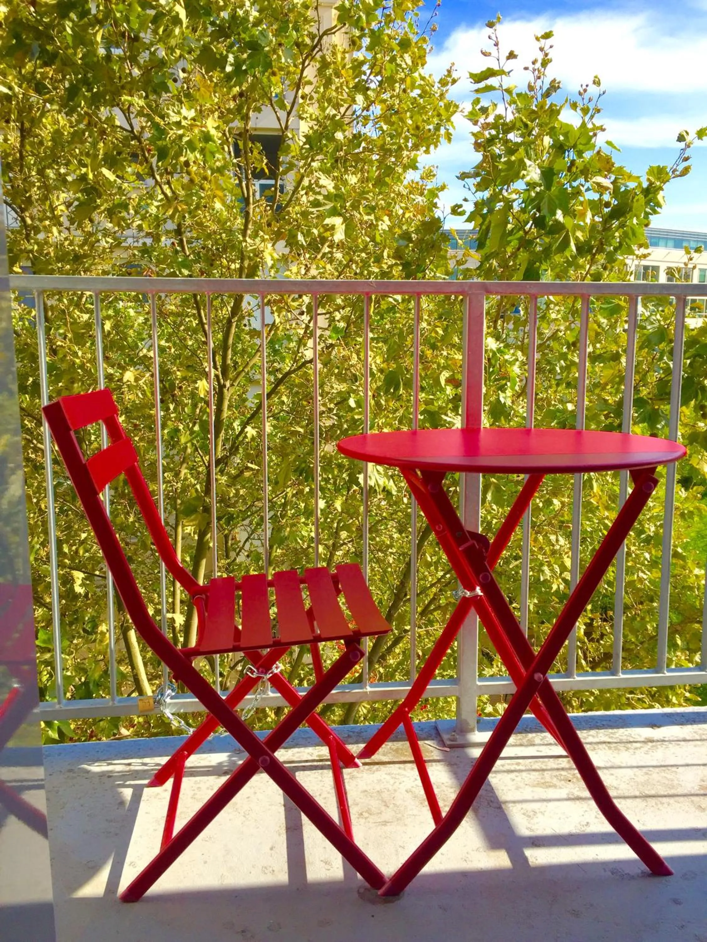 Balcony/Terrace in ibis budget Issy Les Moulineaux Paris Ouest
