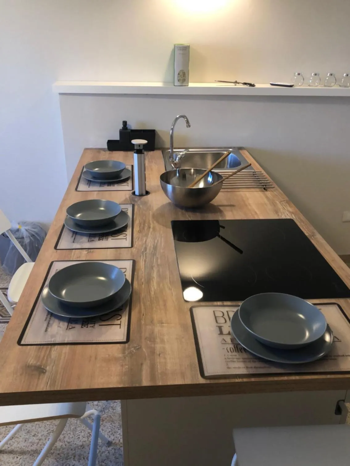 Kitchen or kitchenette in BARRIQUE Guest House