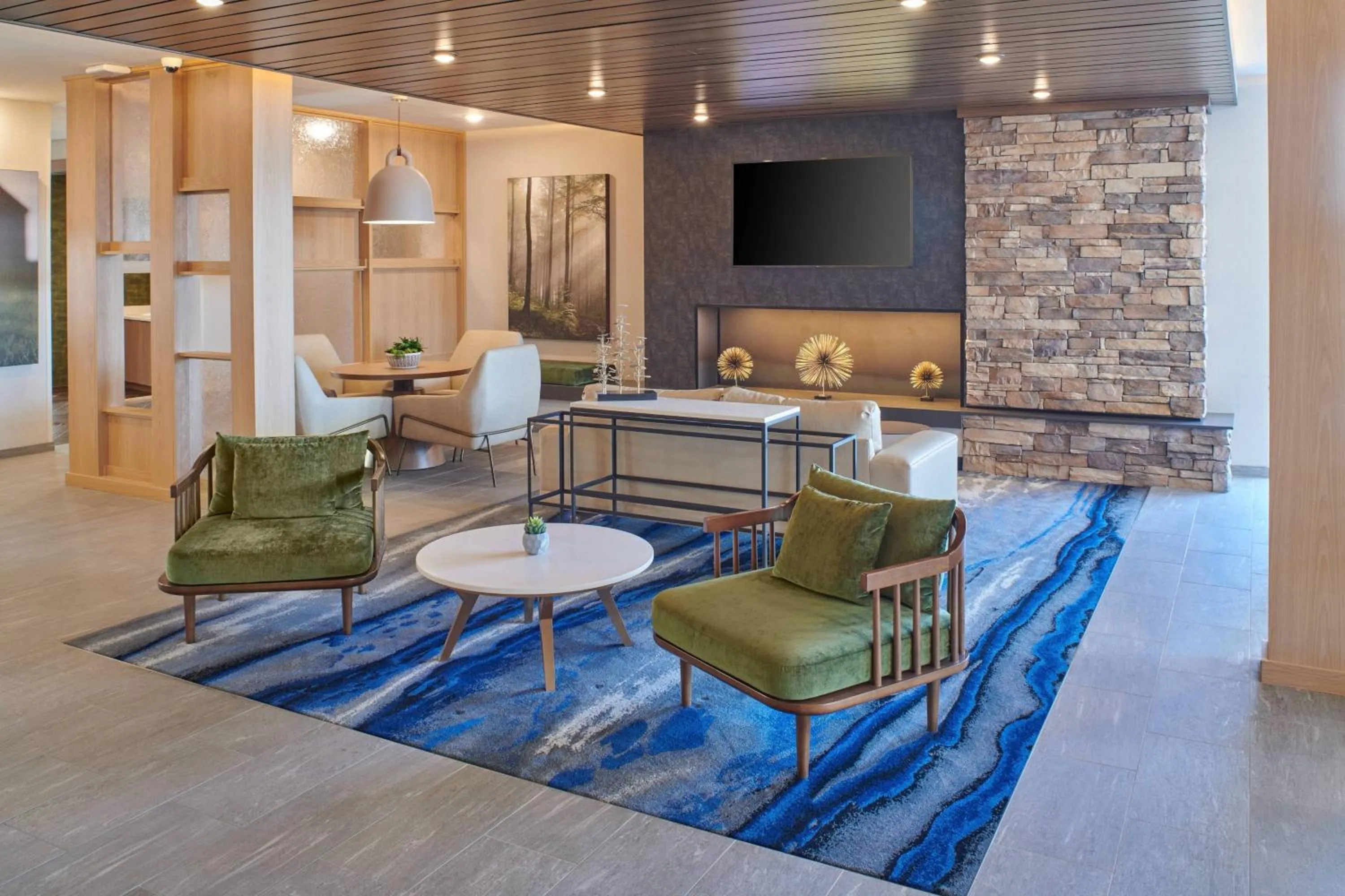Lobby or reception in Fairfield Inn & Suites by Marriott Louisville Jeffersonville