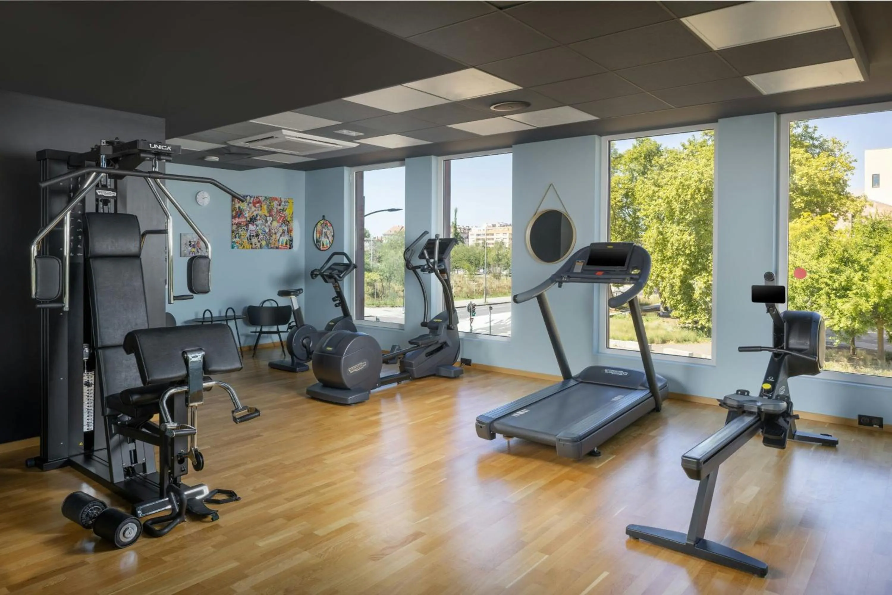 Fitness centre/facilities in Aloft Strasbourg City Centre