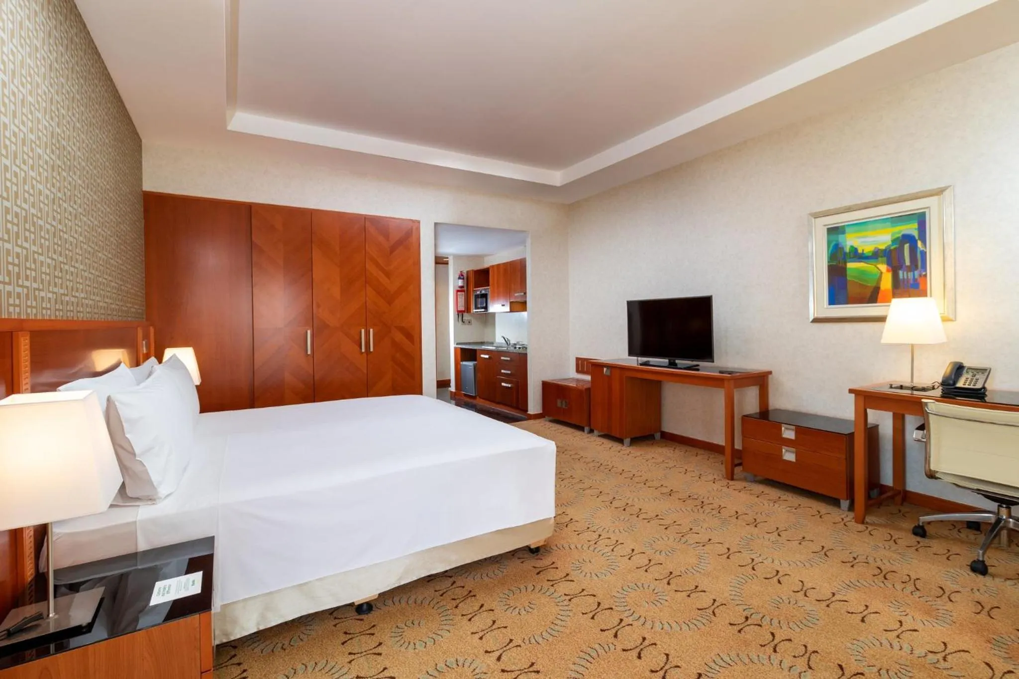 Photo of the whole room, Bed in Holiday Inn - Suites Kuwait Salmiya by IHG