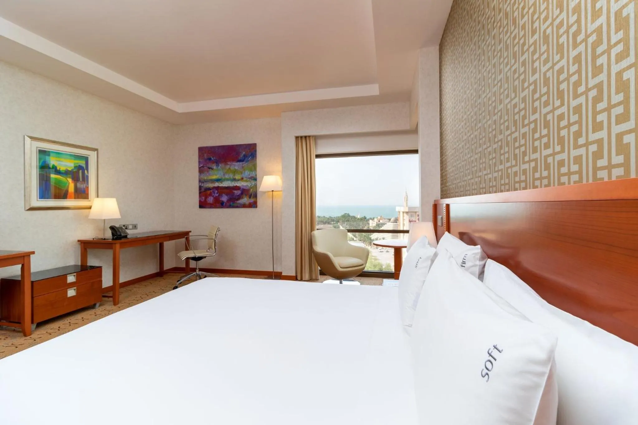 Premium King Room with Kitchenette - Sea View in Holiday Inn - Suites Kuwait Salmiya by IHG