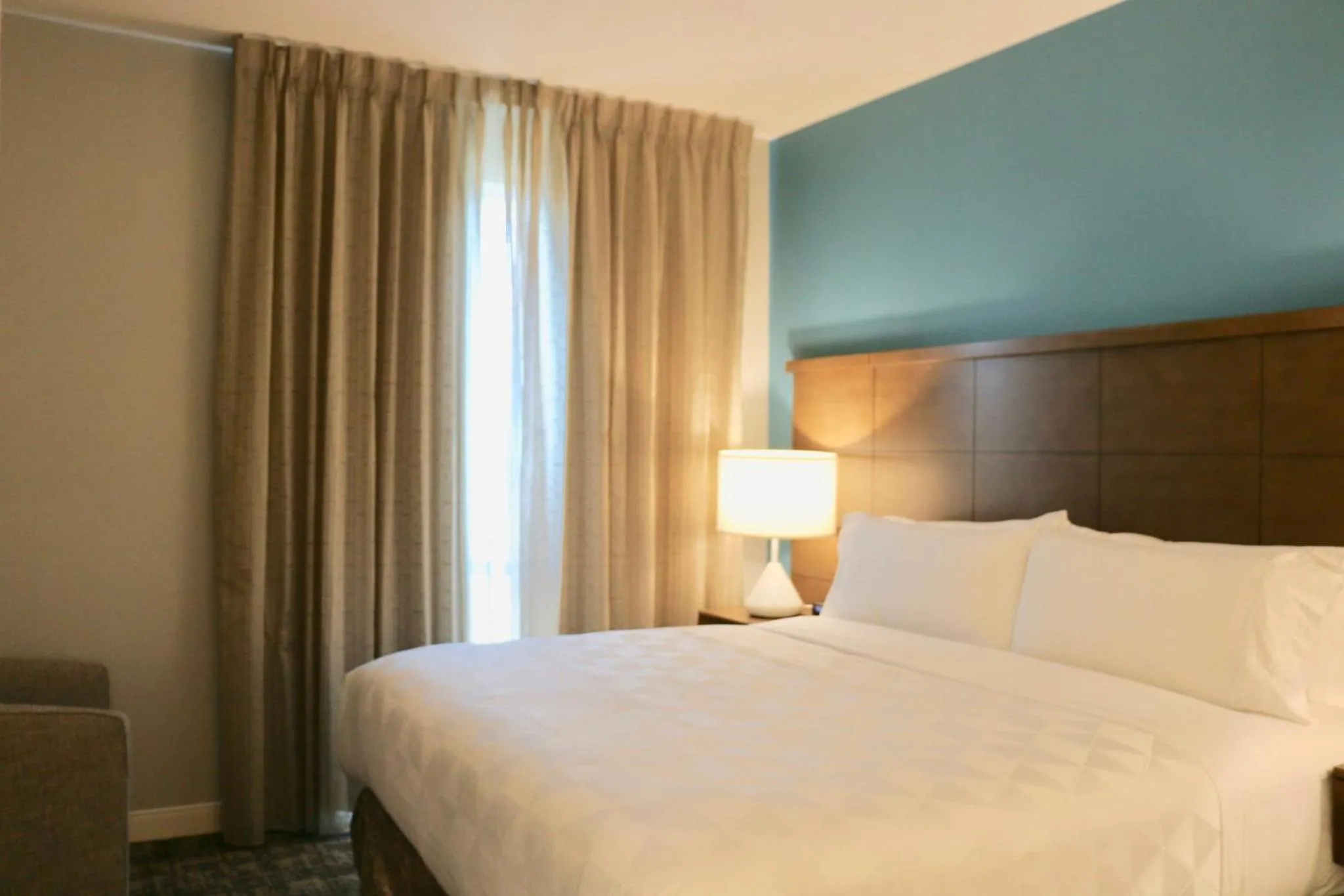 Bedroom, Bed in Staybridge Suites - Long Beach Airport by IHG