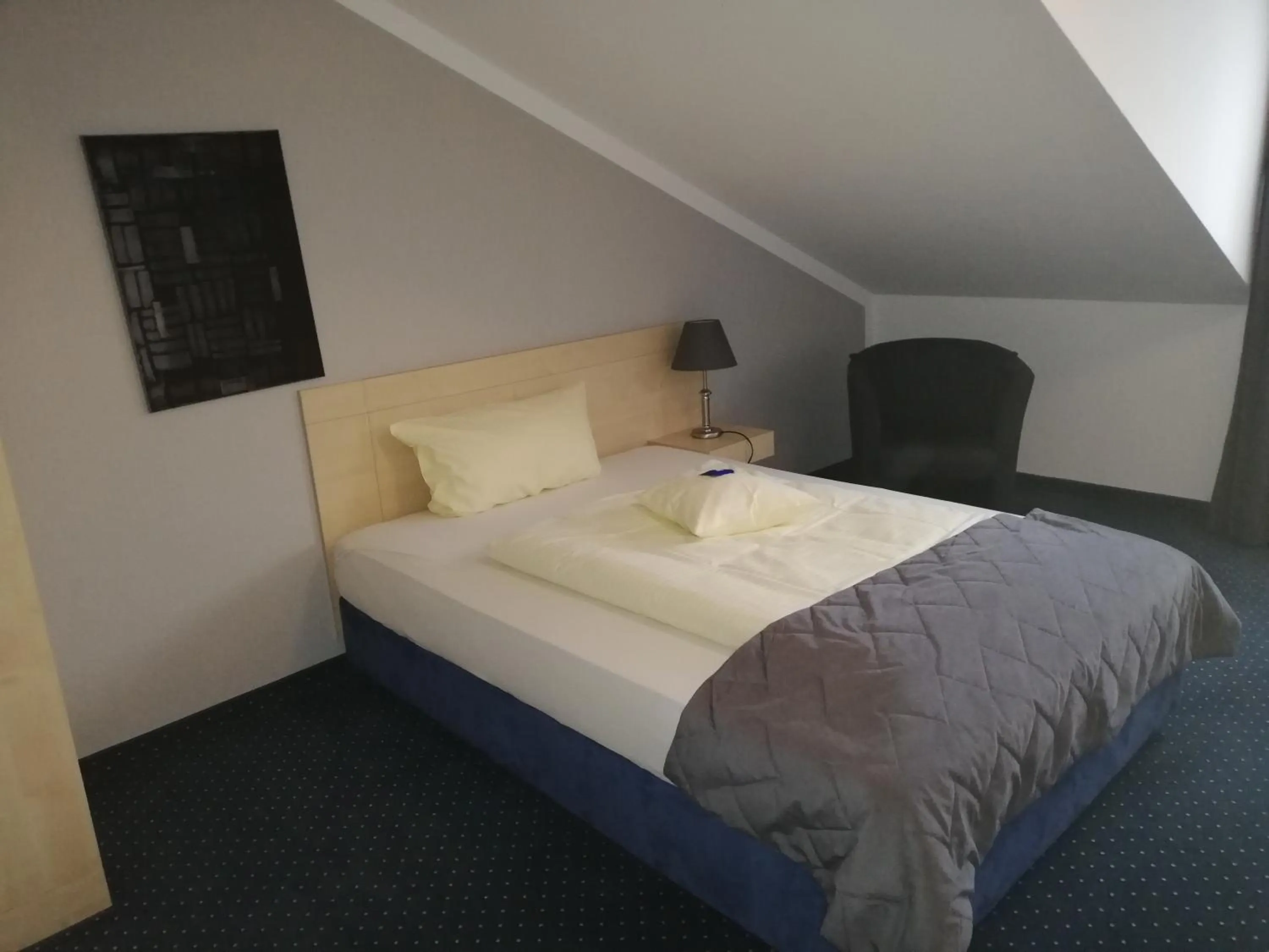 Photo of the whole room, Bed in Hotel Restaurant Molitor