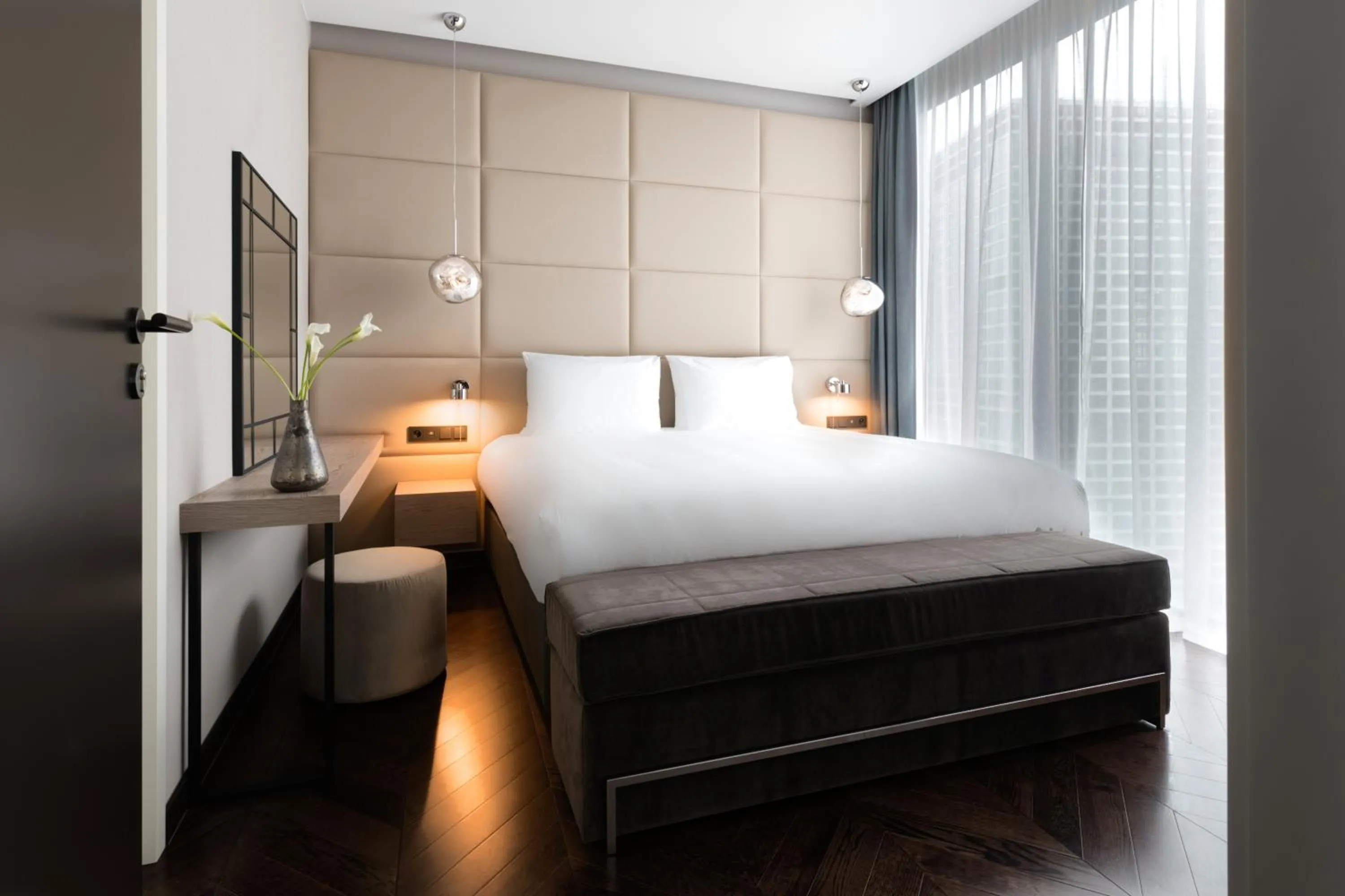 Bed in Crowne Plaza - Warsaw - The HUB by IHG