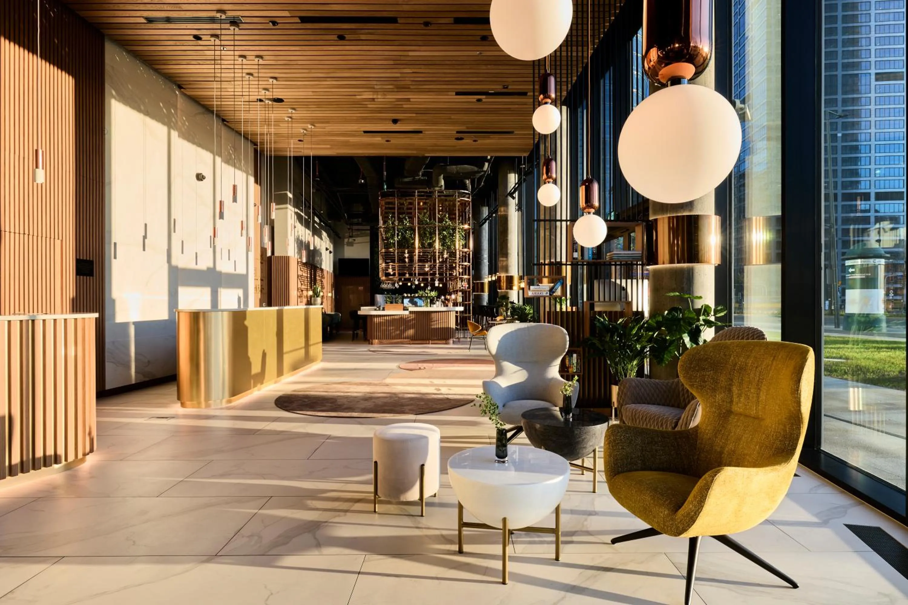 Lobby or reception in Crowne Plaza - Warsaw - The HUB by IHG