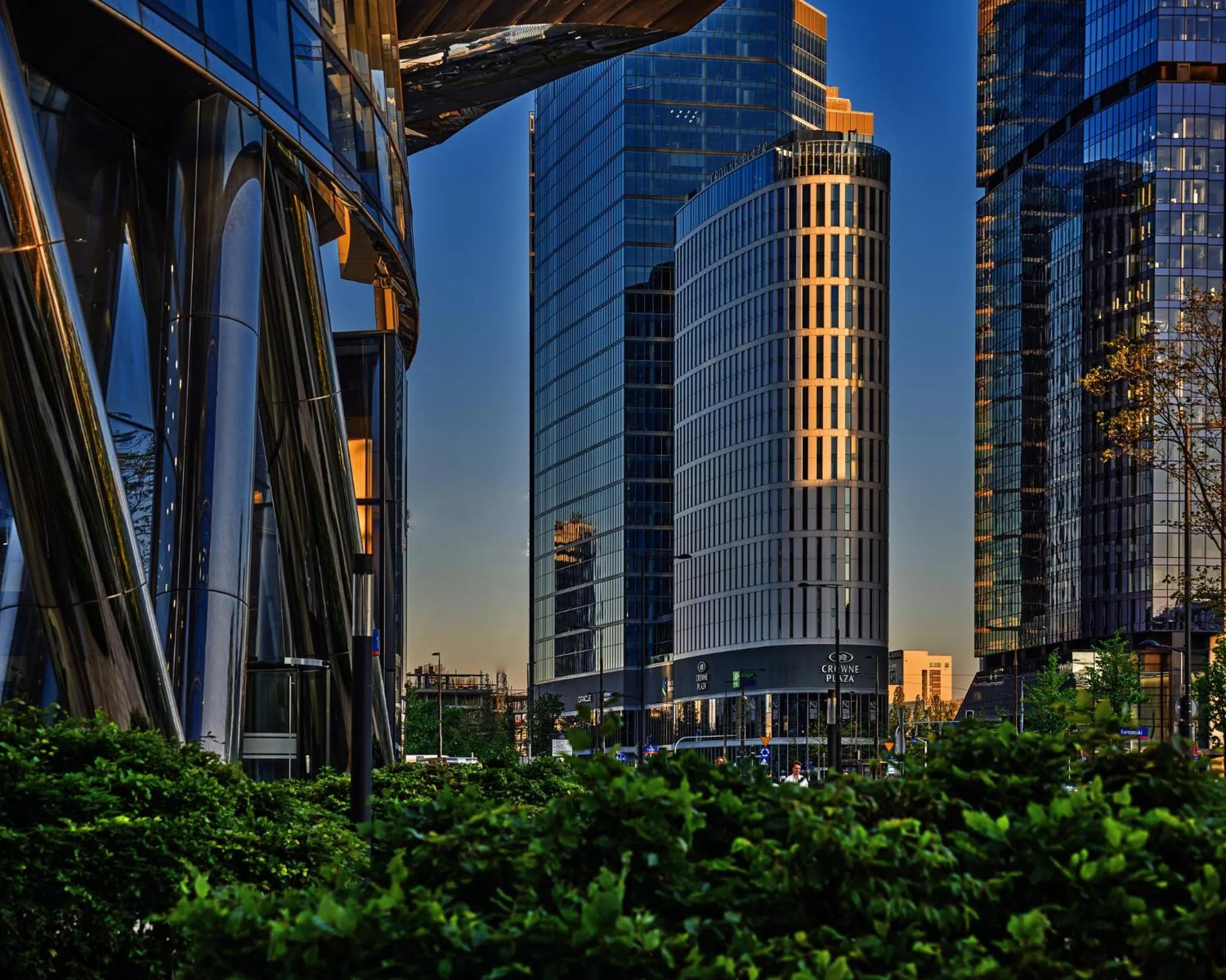 Property building in Crowne Plaza - Warsaw - The HUB by IHG