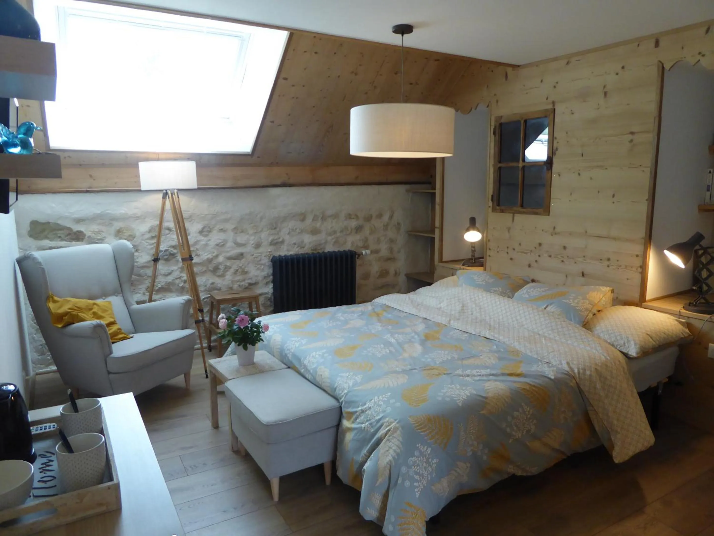 Bedroom, Bed in Ferme de la grande Moucherolle