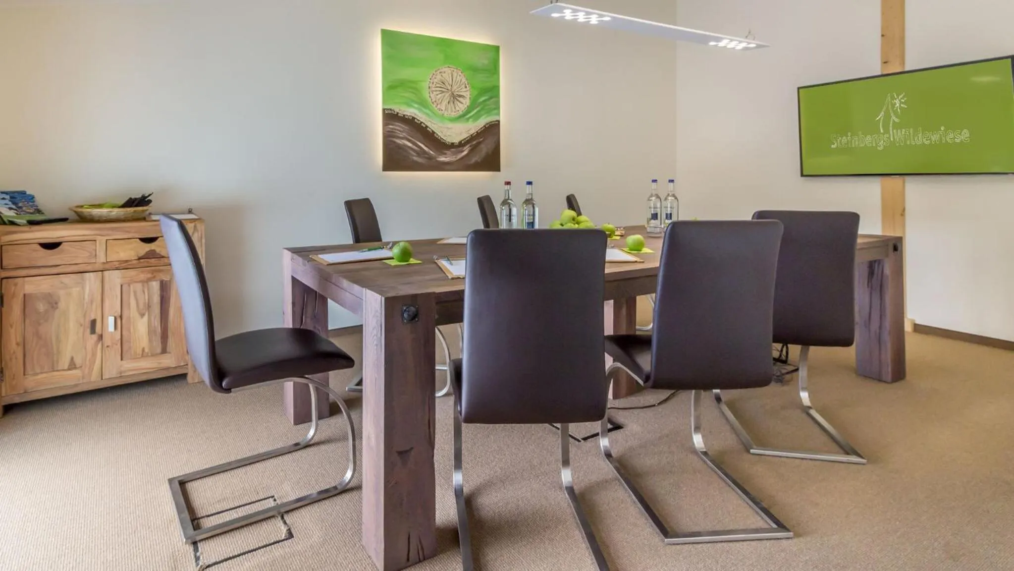 Meeting/conference room in Steinbergs Wildewiese NaturHotel