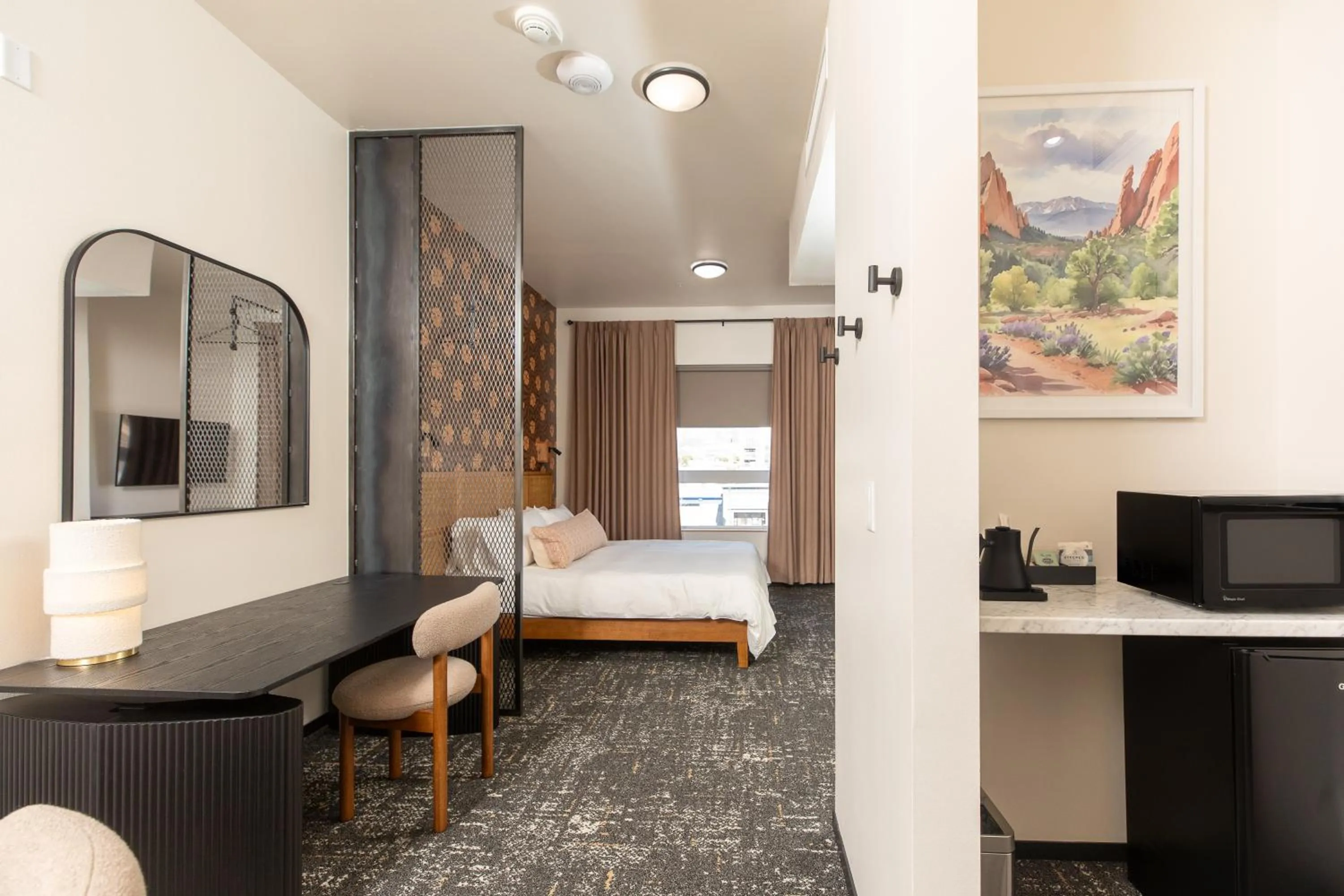 Photo of the whole room, Bed in Kinship Landing