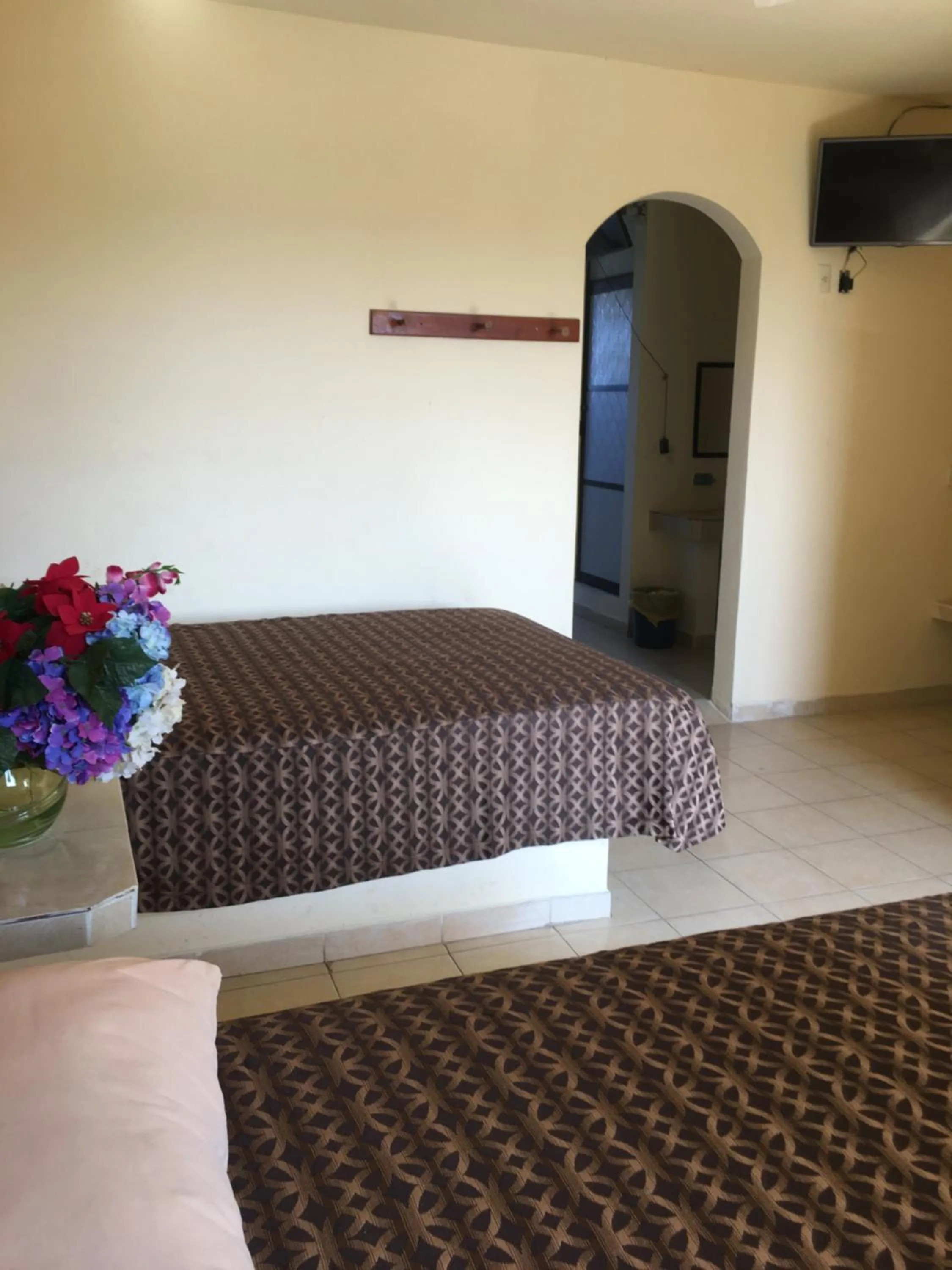 Bed in Hotel Sociedad y Maristas