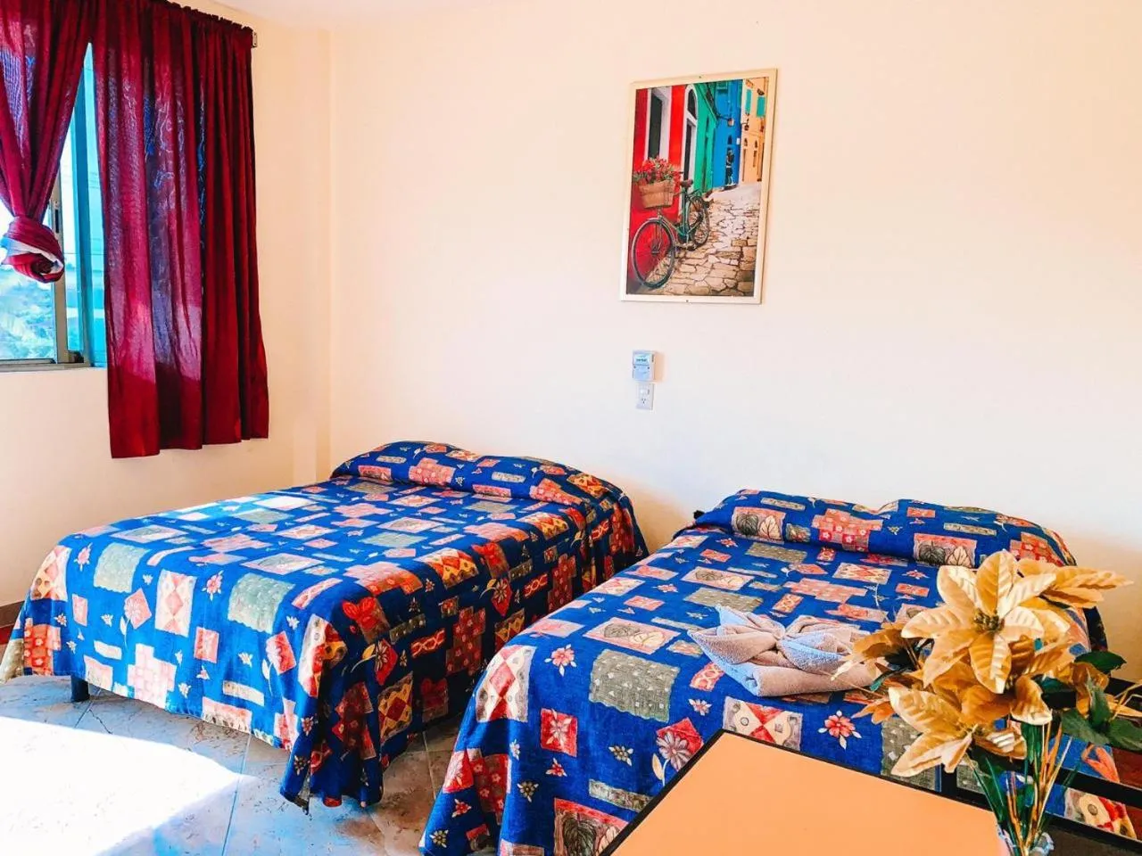 Bed in Hotel Sociedad y Maristas