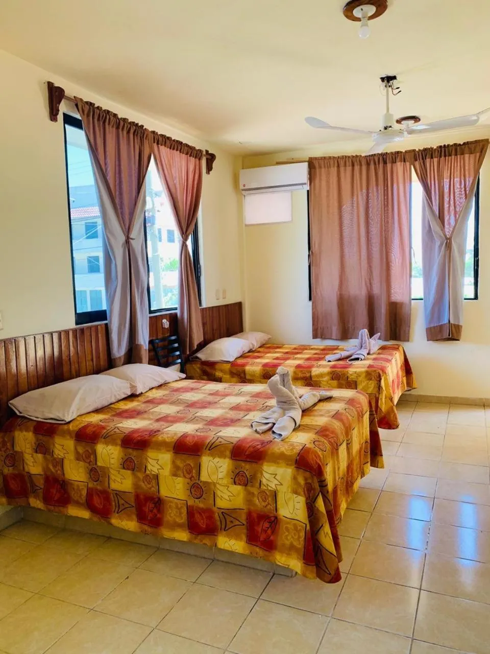 Bed in Hotel Sociedad y Maristas