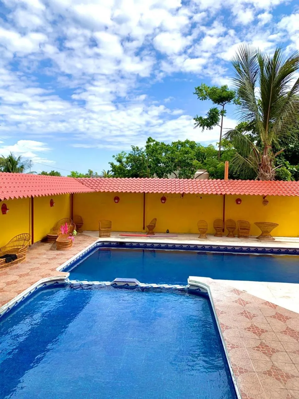 Swimming pool in Hotel Sociedad y Maristas