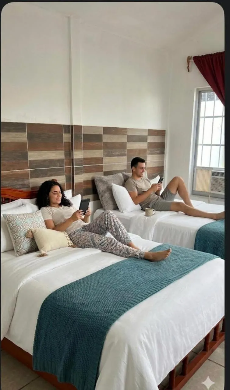 Bed in Hotel Sociedad y Maristas