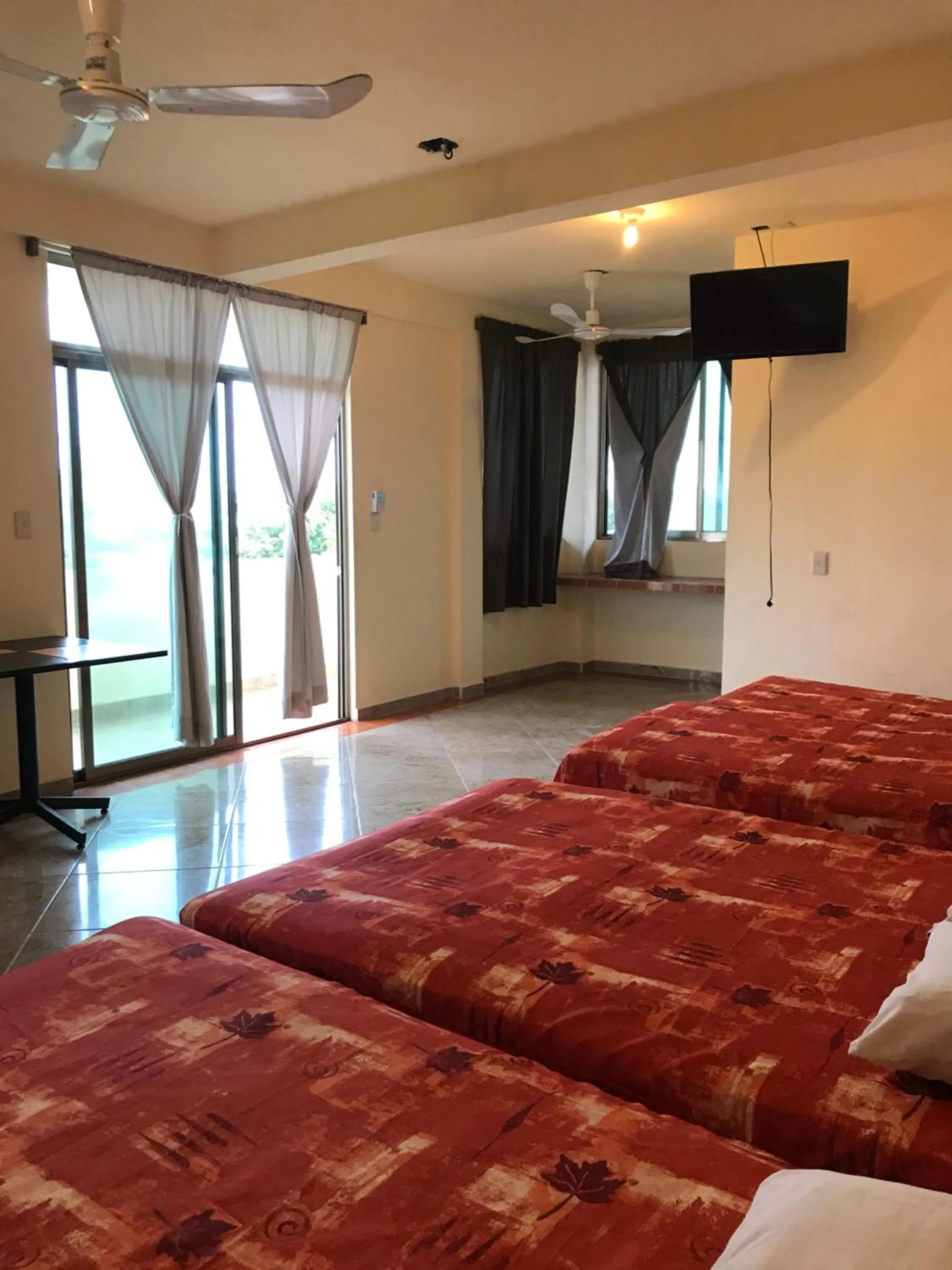 Bed in Hotel Sociedad y Maristas
