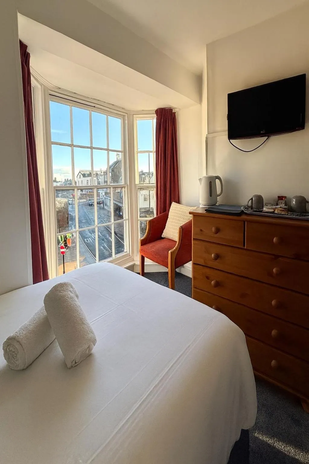 Bedroom, Bed in The Brunswick Hotel