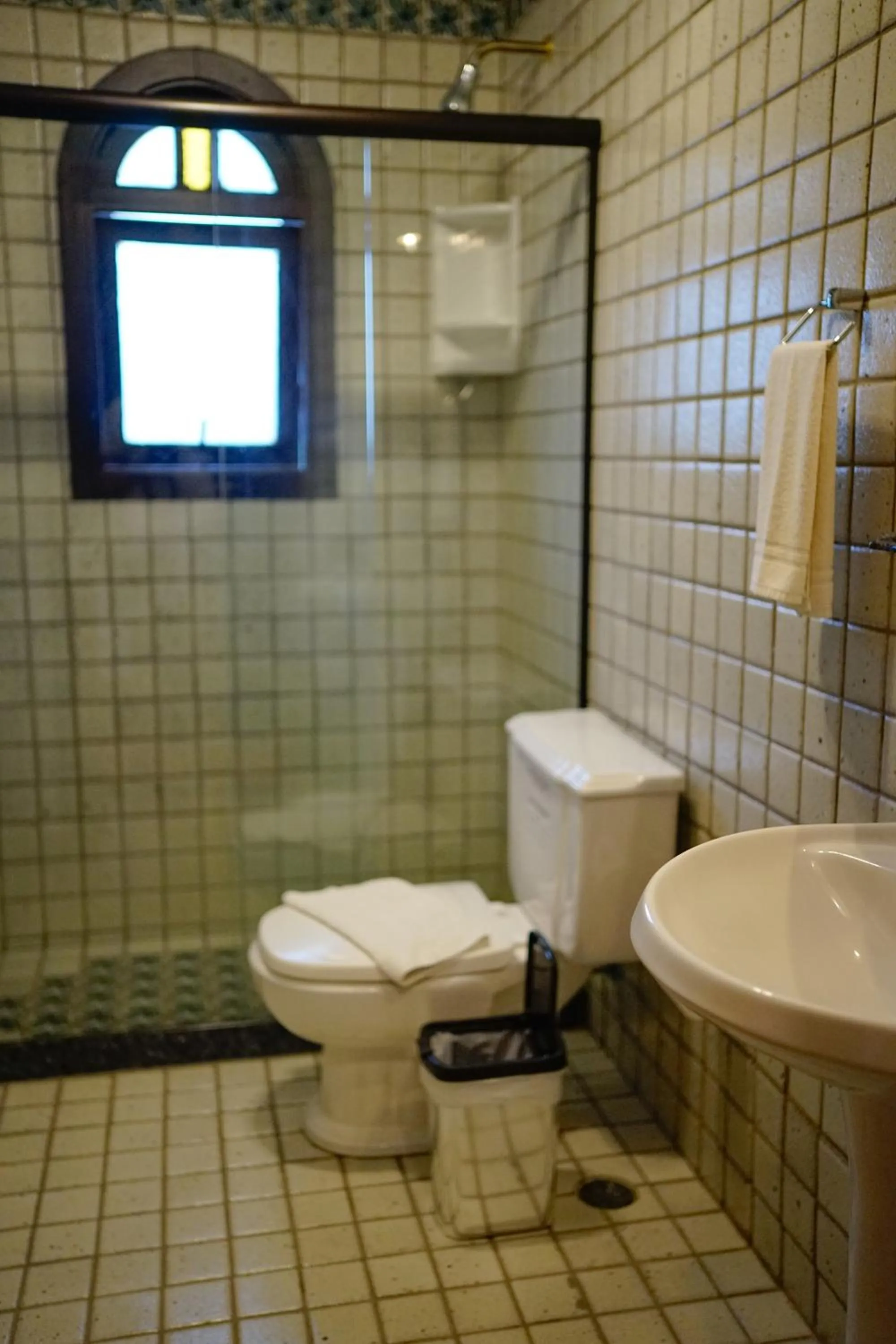 Shower in Campos Hotel do Sol