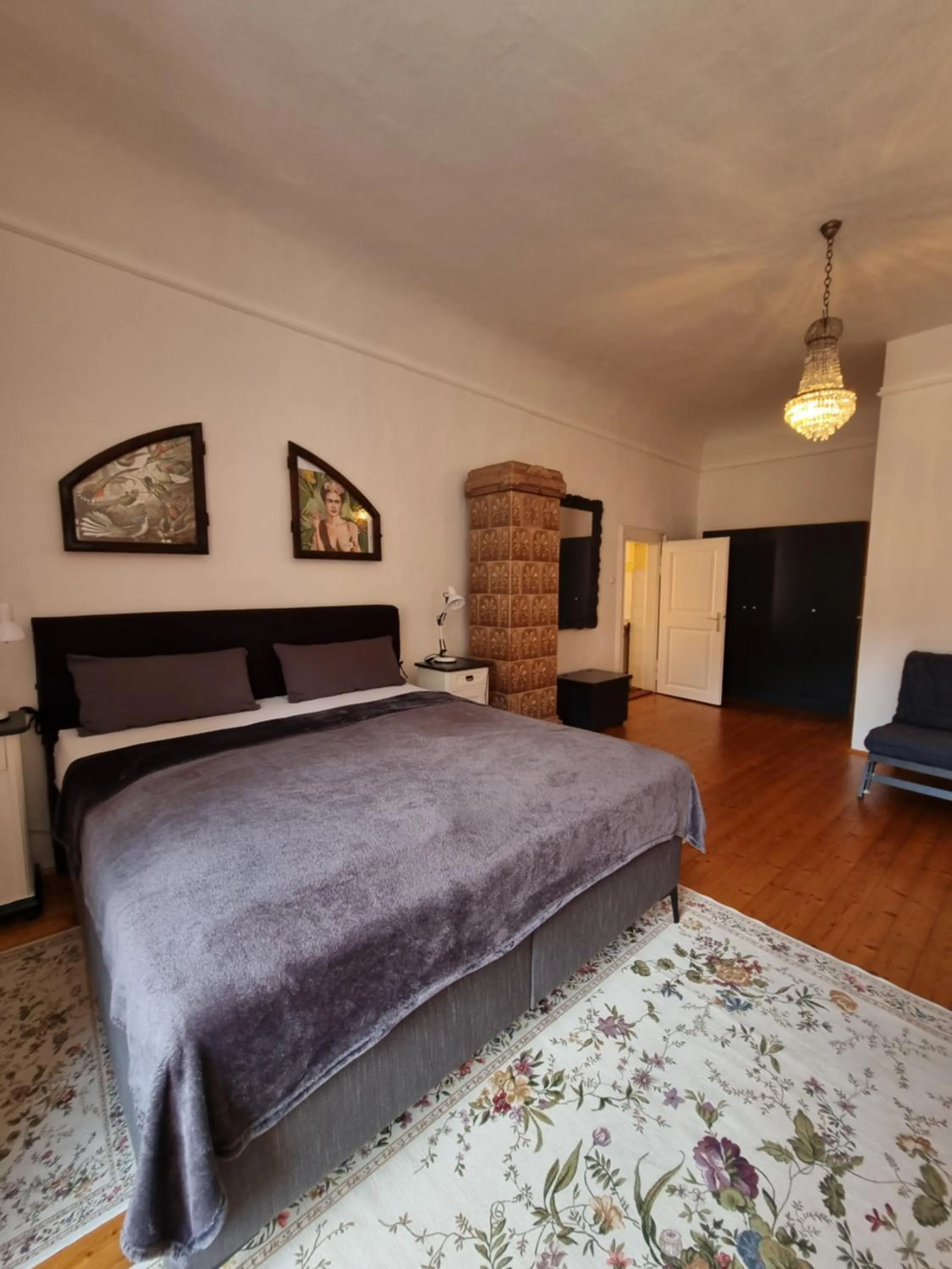 Bed in Hotel im Stift Neuberg