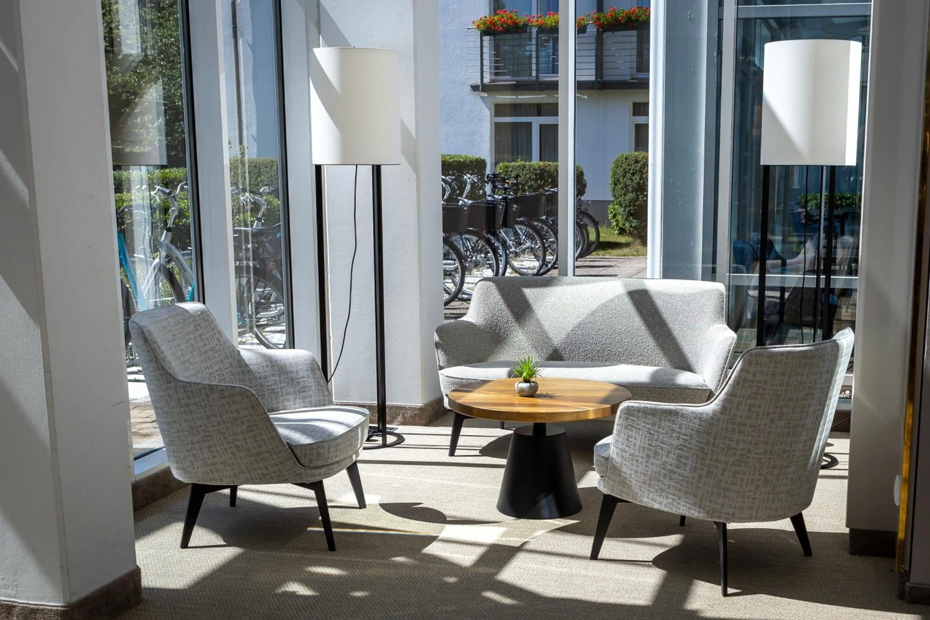 Lobby or reception in Seehotel Grossherzog von Mecklenburg