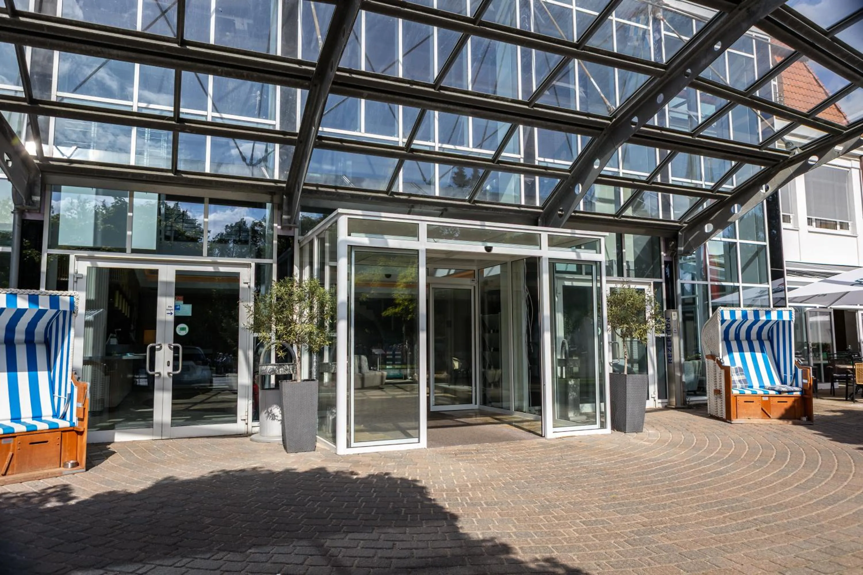 Facade/entrance in Seehotel Grossherzog von Mecklenburg