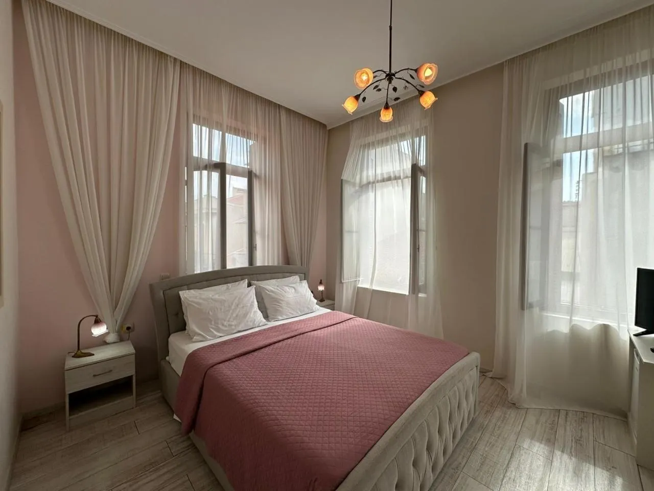 Bedroom, Bed in Theasis Athens